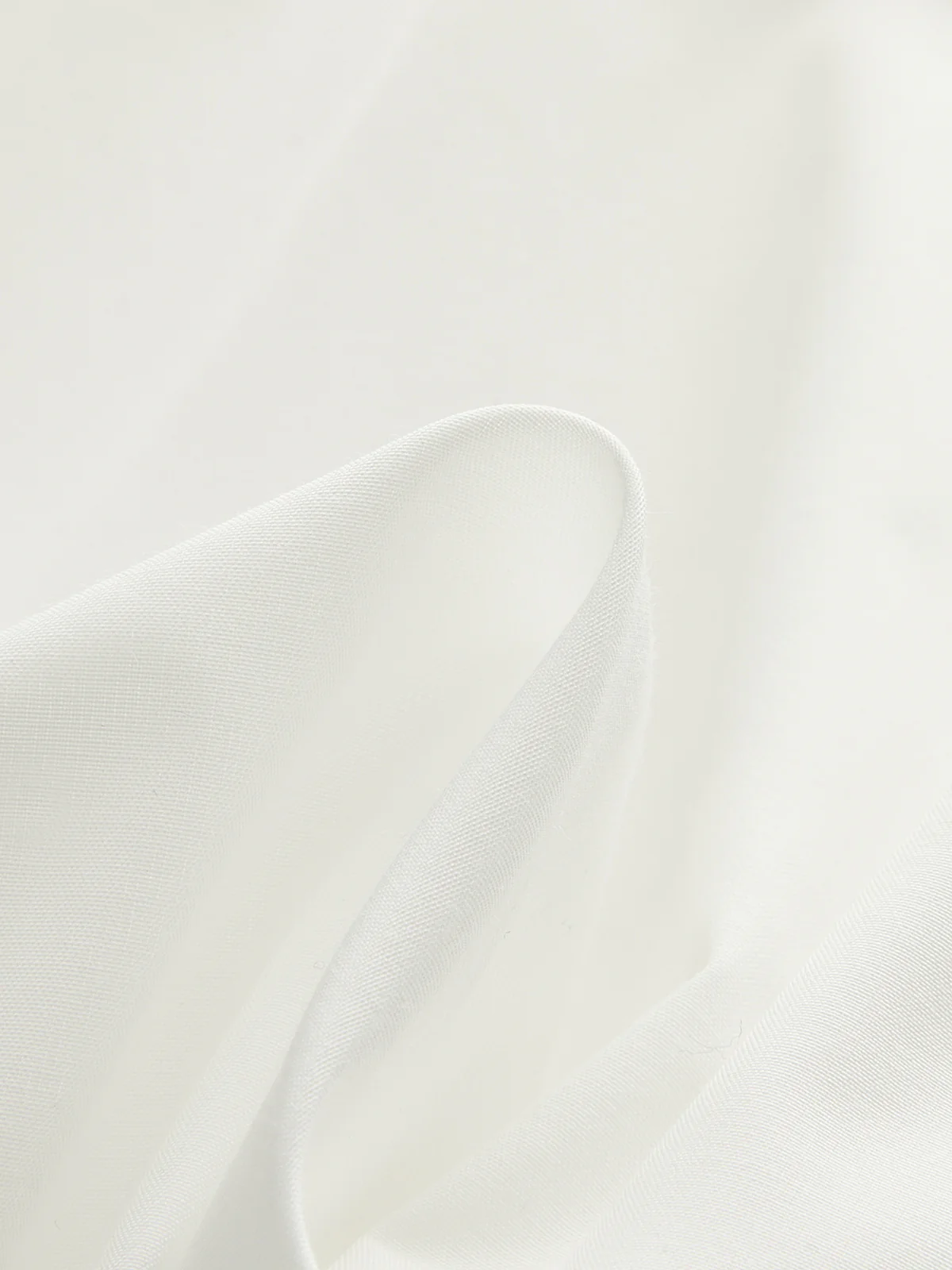 Wrinkle-resistant Cotton Blend Metal Button Shirt - Image 7