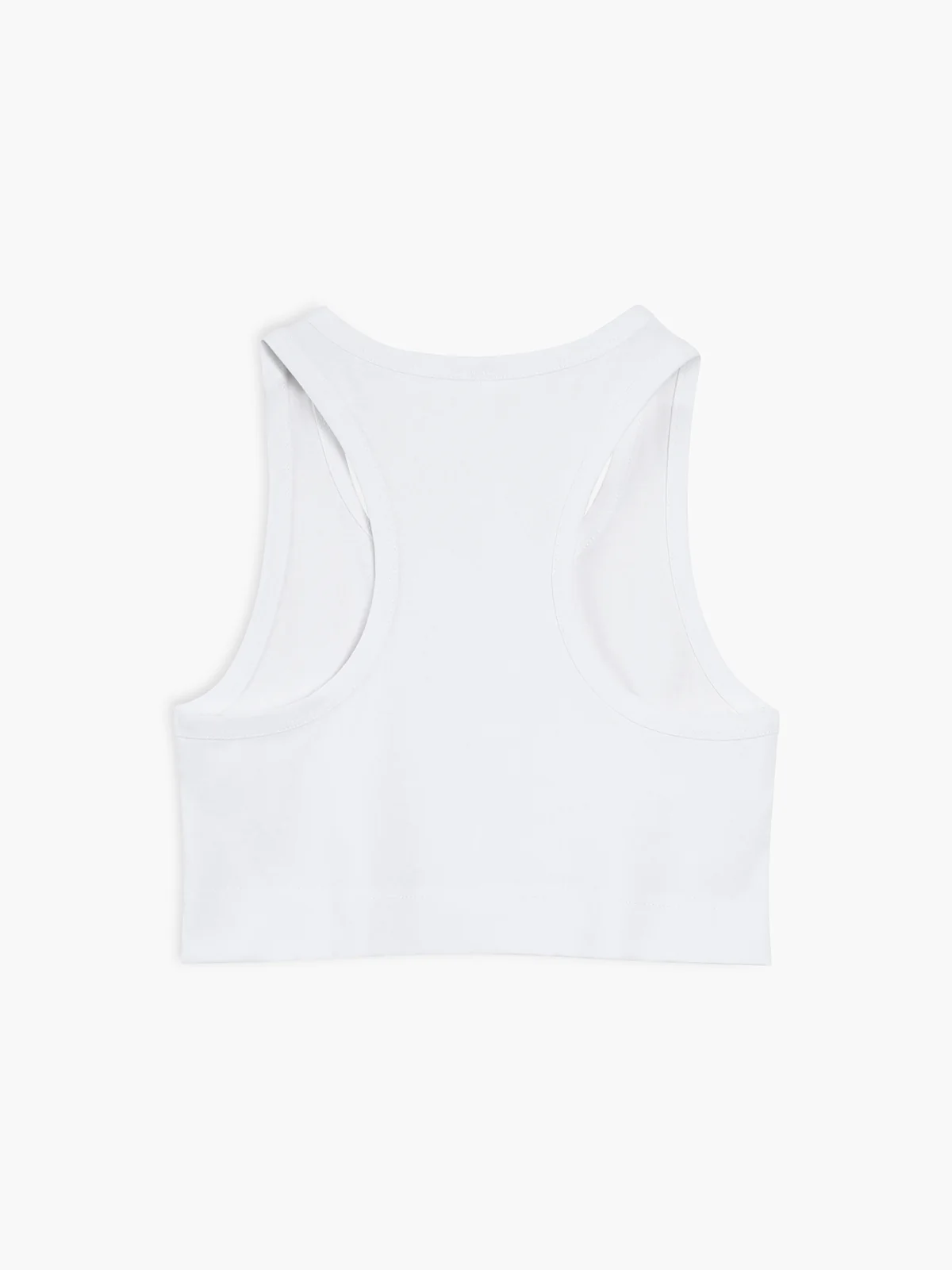 Cotton Blends Cropped Strappy Top - Image 6