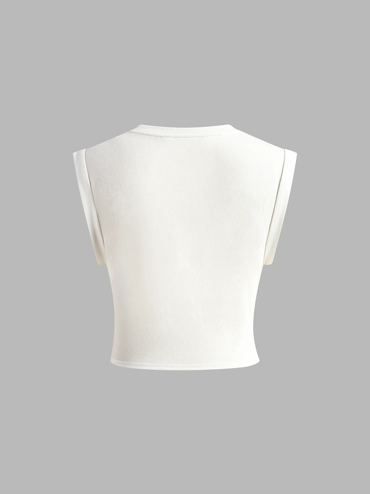 Cotton Knotted T-Shirt - Image 2
