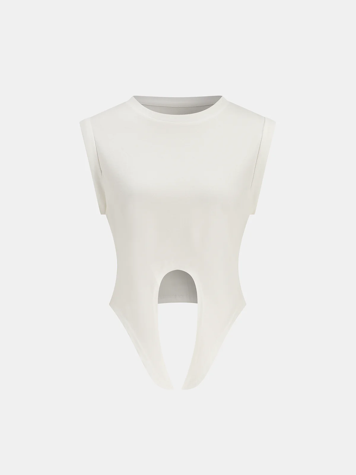 Cotton Knotted T-Shirt - Image 3