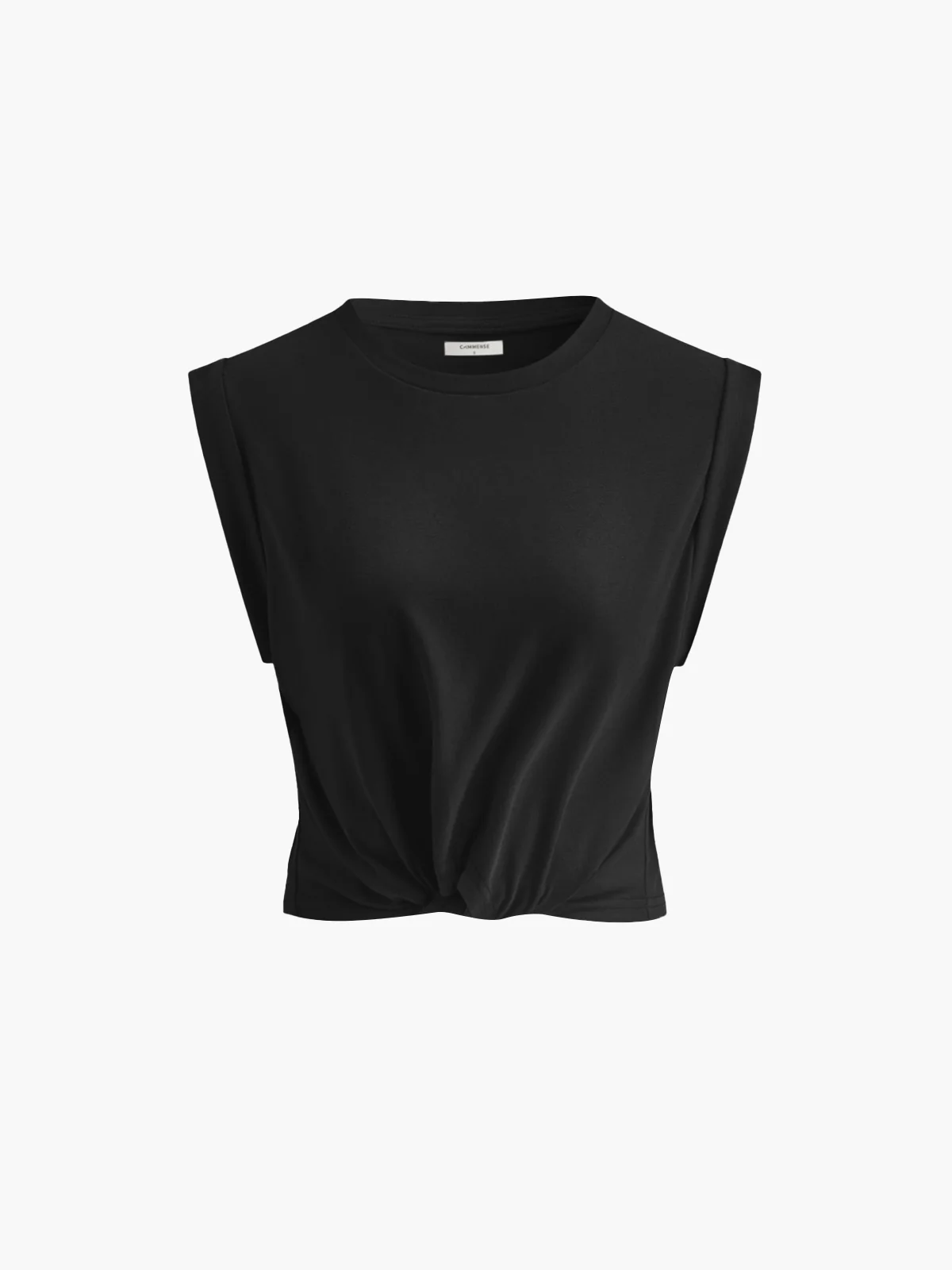 Cotton Knotted T-Shirt - Image 7