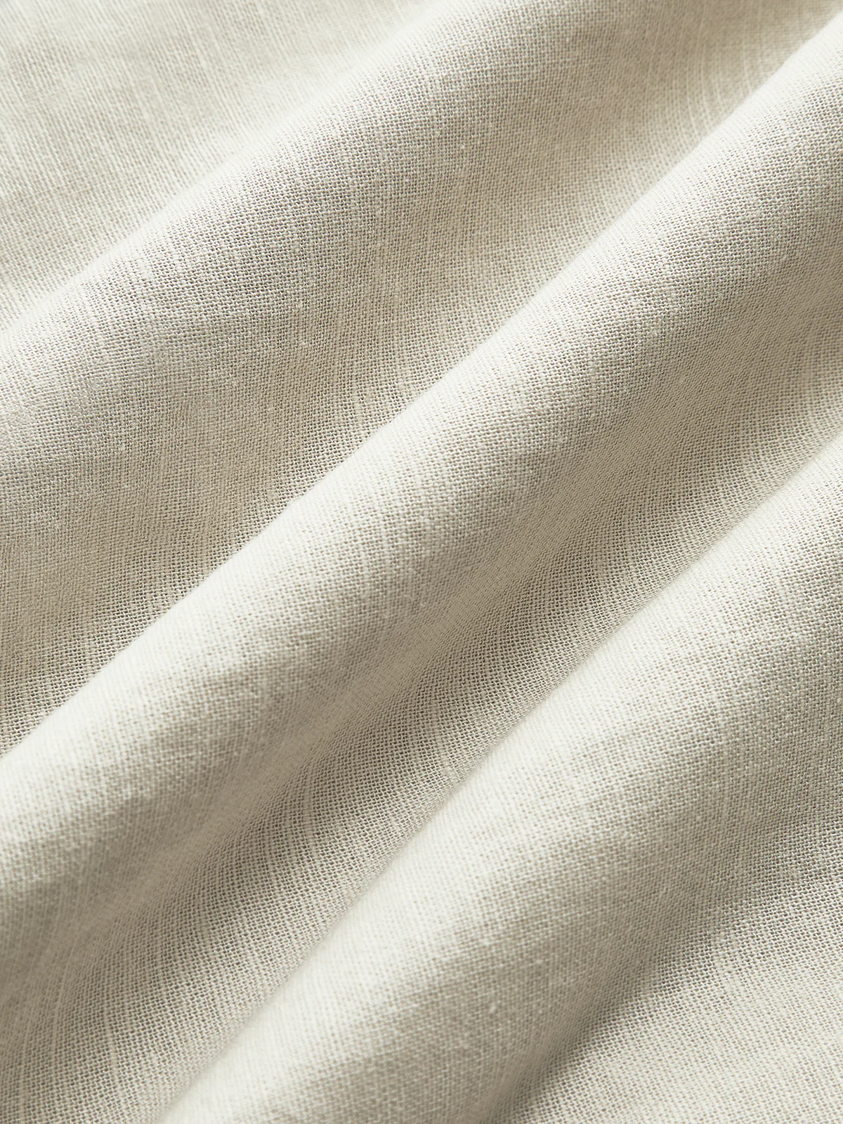 Cotton & Linen Pleated Cutout Long Dress - Image 4