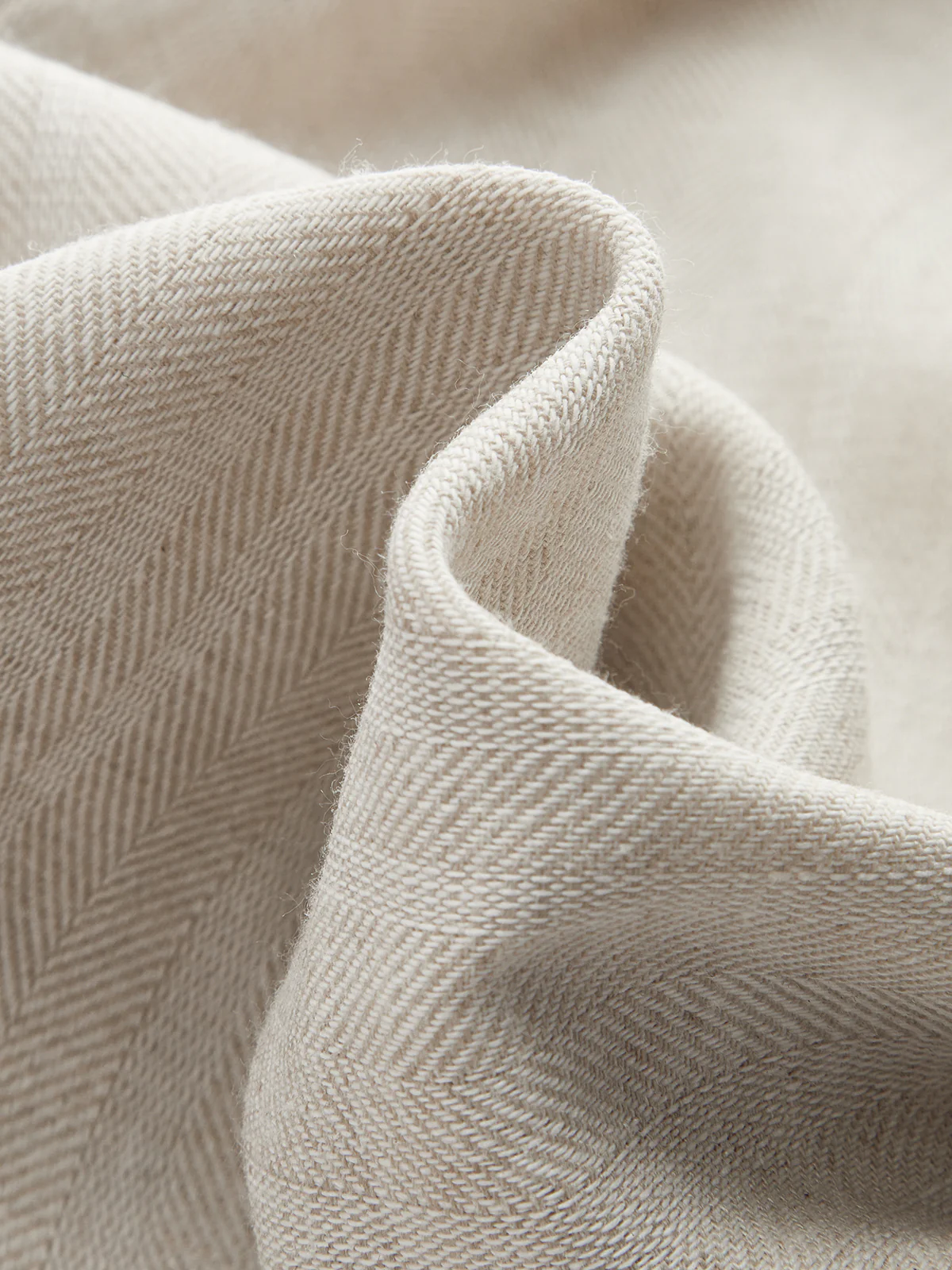 Cotton Linen Pleated Wide Leg Pants - Image 3