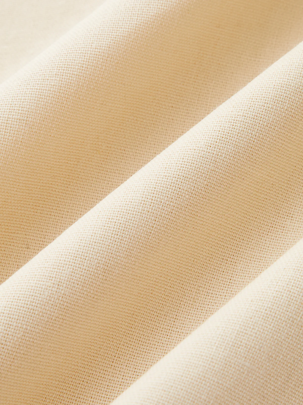 Cotton Linen Ruched Knot Midi Skirt - Image 3