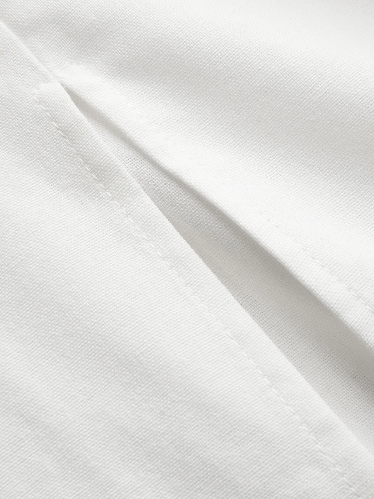 Cotton-Linen Sleeveless V-Neck Bow Split Dress - Image 9