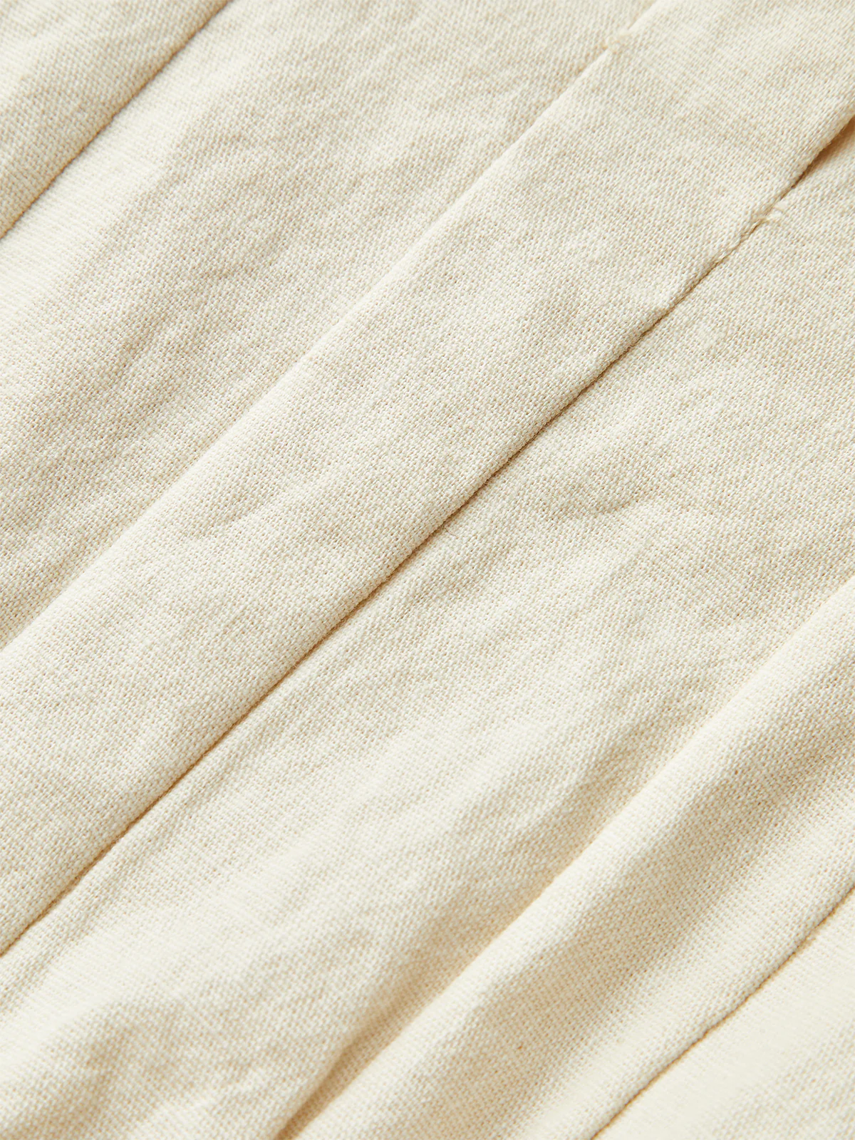Cotton & Linen Strapless Smocked Peplum Top - Image 5
