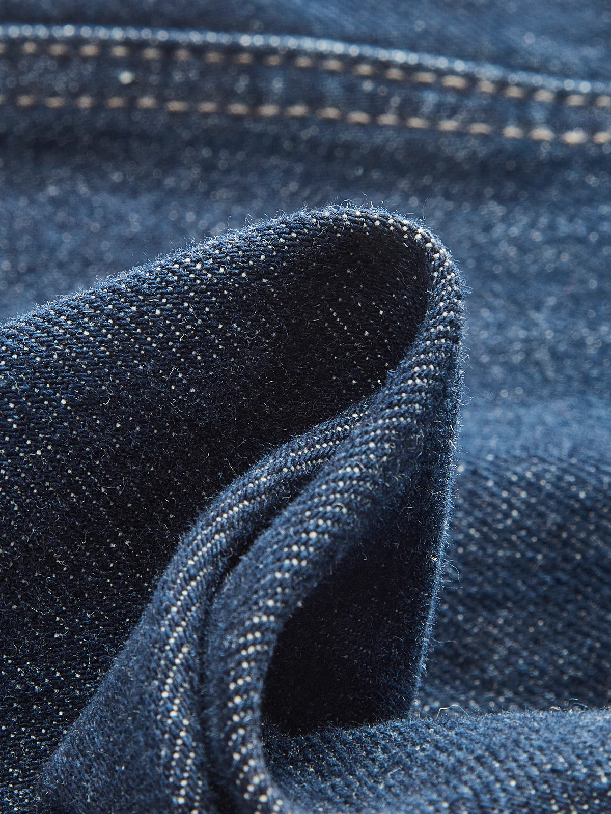 Cotton Mid-Waist Wide-Leg Jeans - Image 4