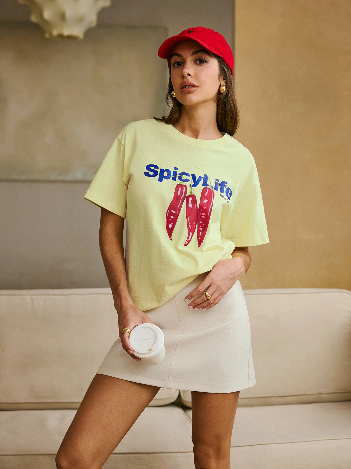 Cotton Print T-Shirt