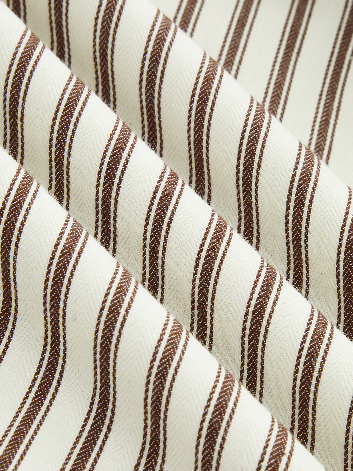 Cotton Striped Sleeveless Top & Midi Skirt Set - Image 8