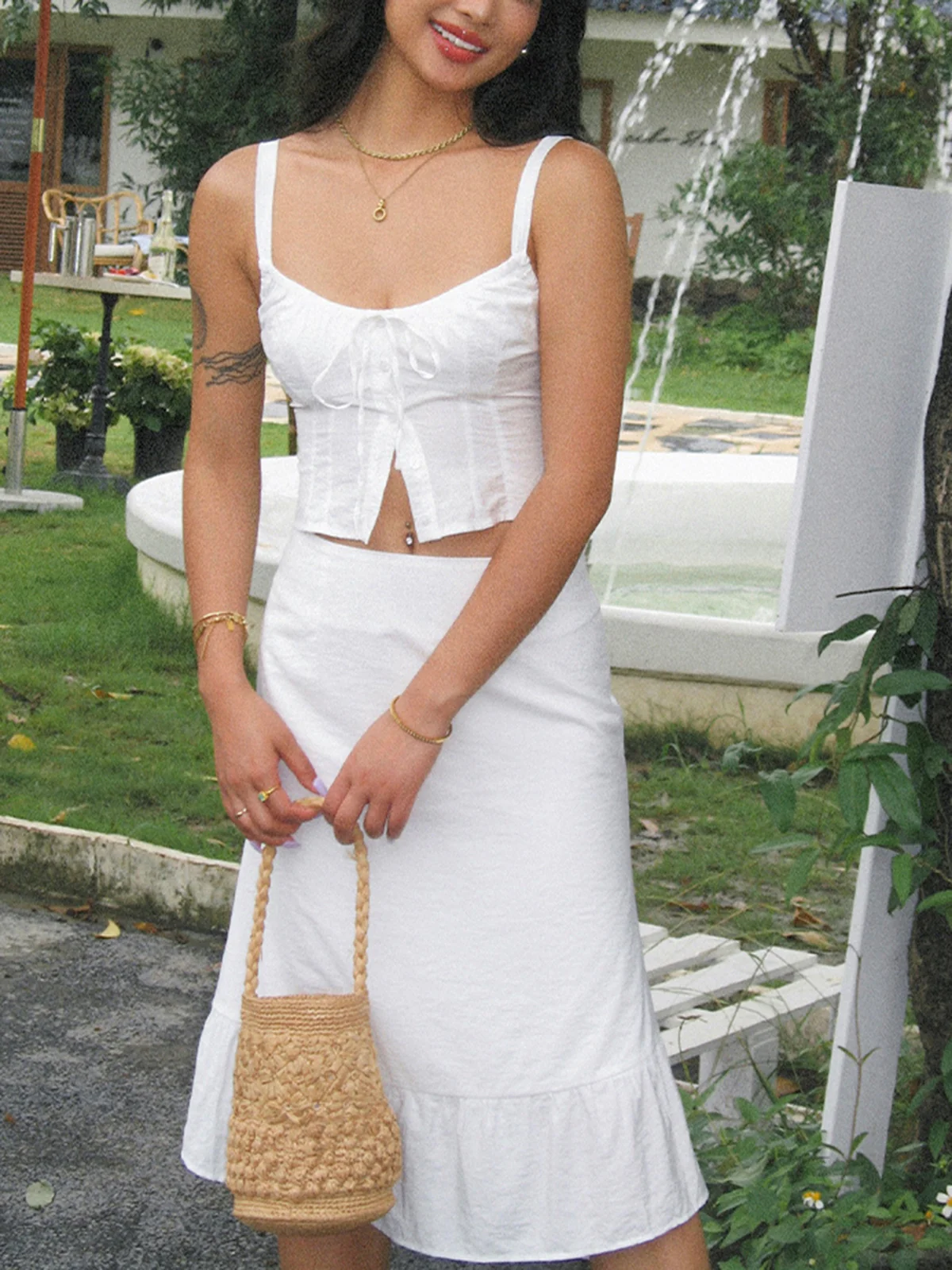 Cowgirl Aesthetics Corset Two Piece Skirt Set - Image 4