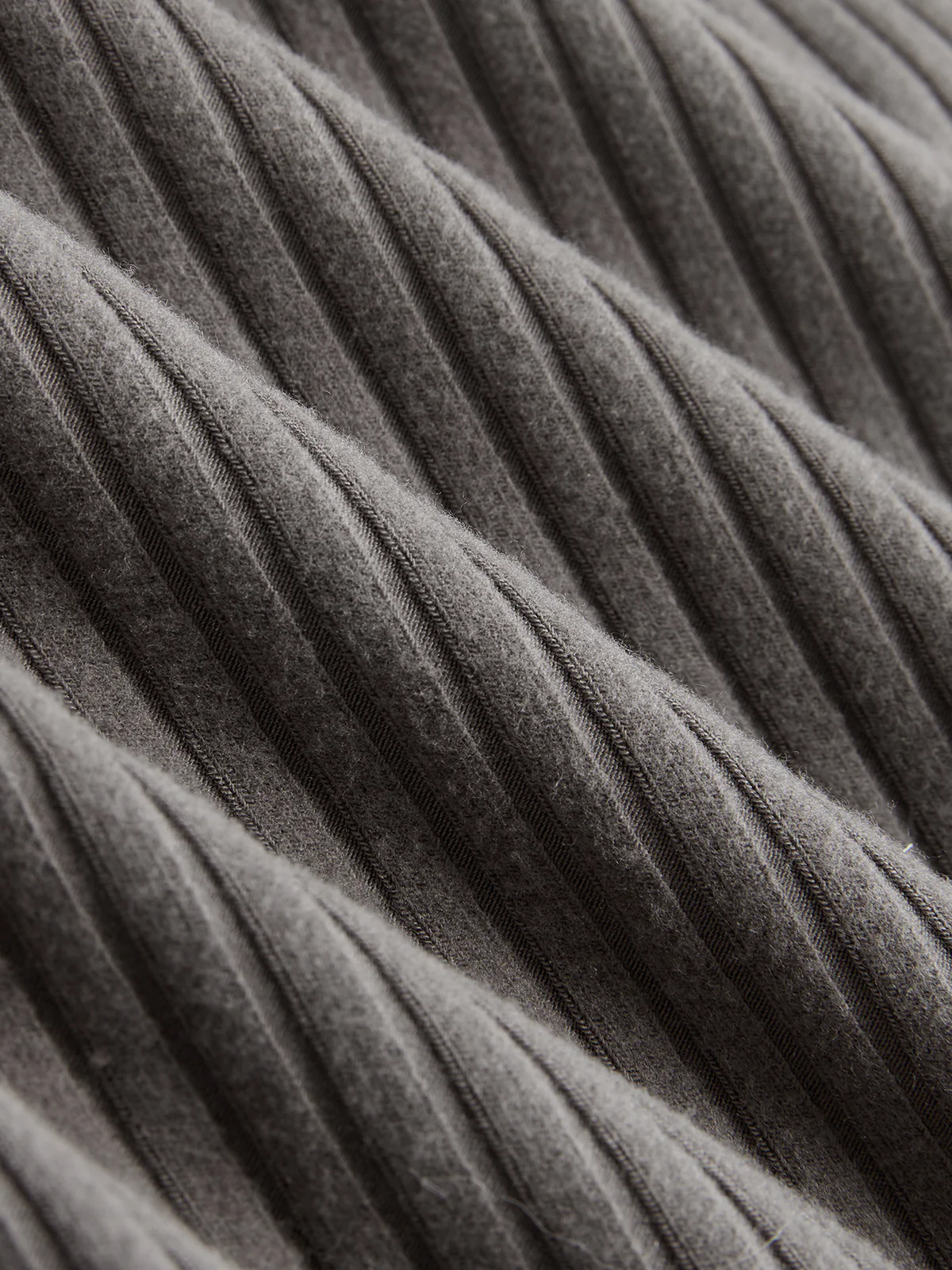 Crew Neck Button-Front Knit Top - Image 5