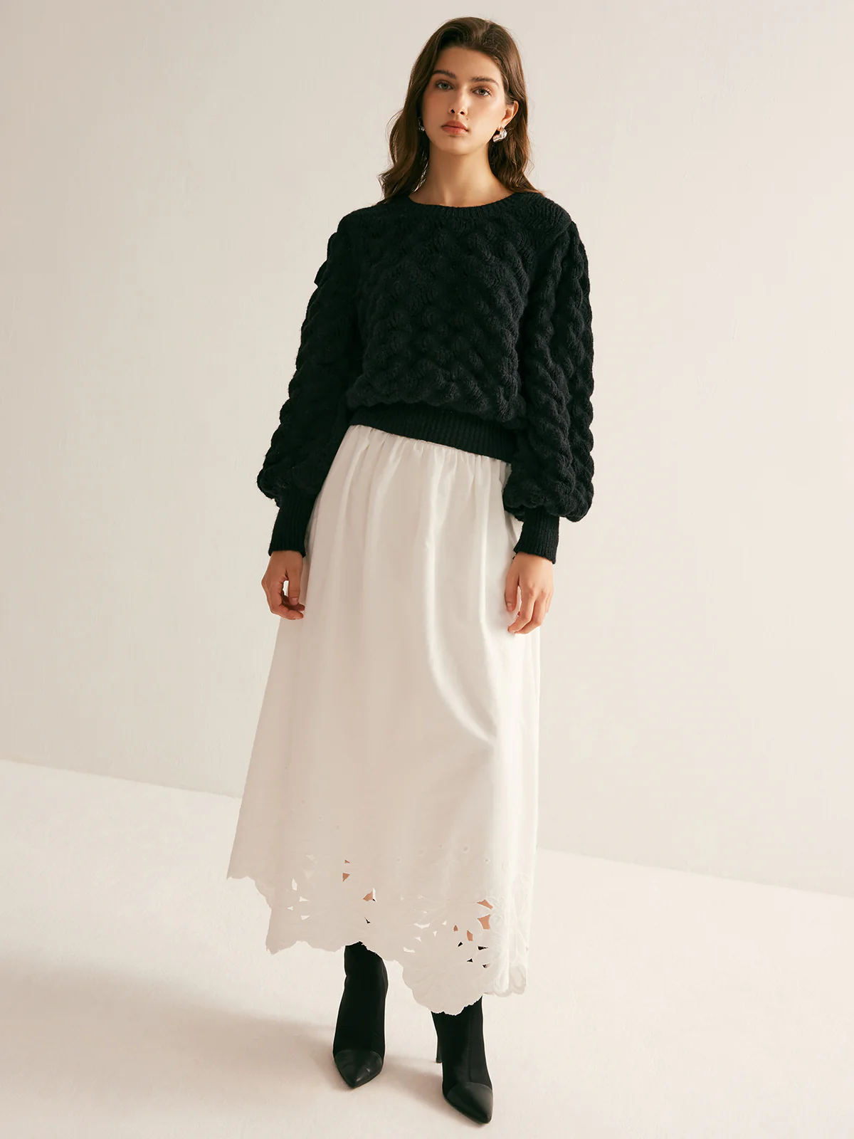 Crew Neck Cloud Sweater - Image 4