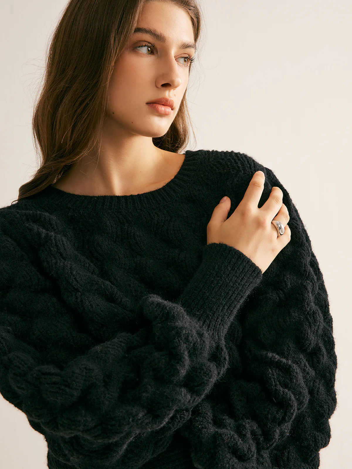 Crew Neck Cloud Sweater - Image 5