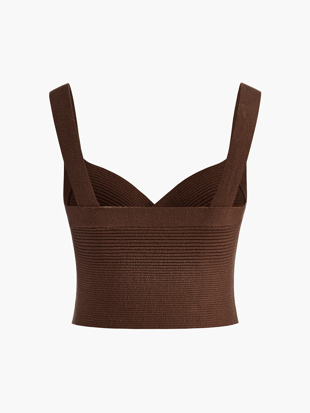 Criss Cross Sweetheart Crop Sweater Vest - Image 2