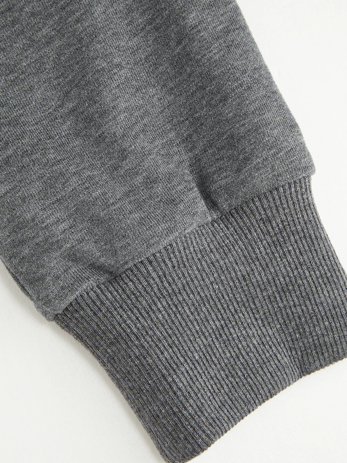Cropped Sweatshirt with Ribbed Tank Two-Piece Set - Image 6
