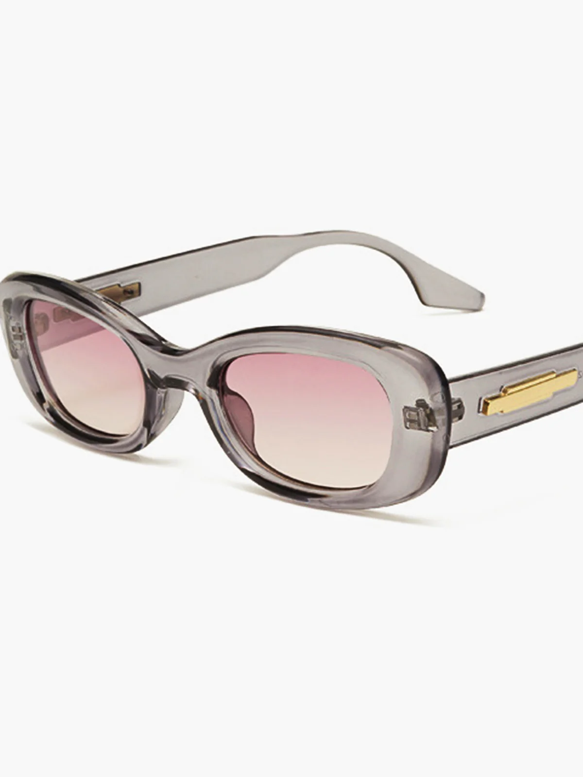 Crystal Color Frame Sunglasses - Image 3