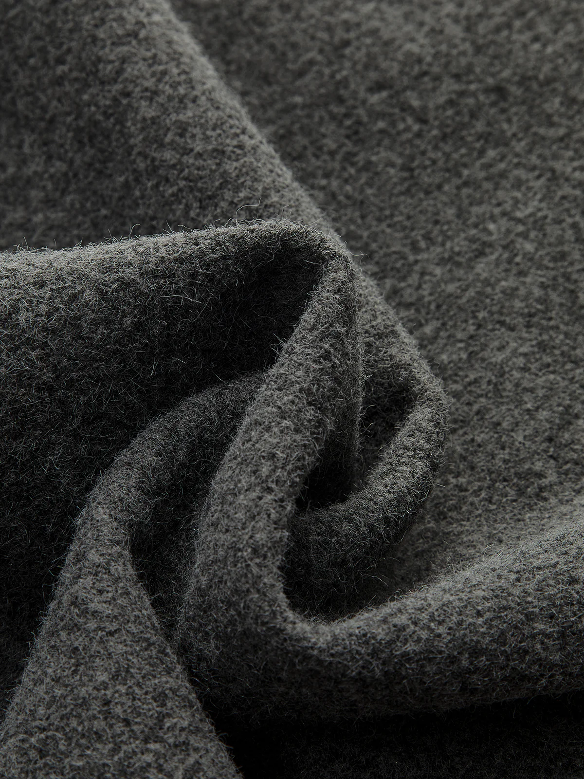 Curved Sleeve Tweed Jacket - Image 4