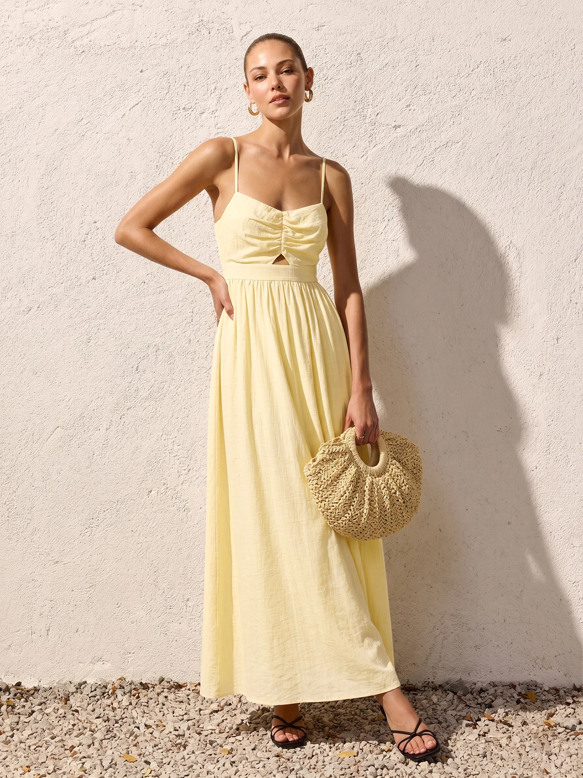 Cut Out Cami Maxi Dress - Image 7