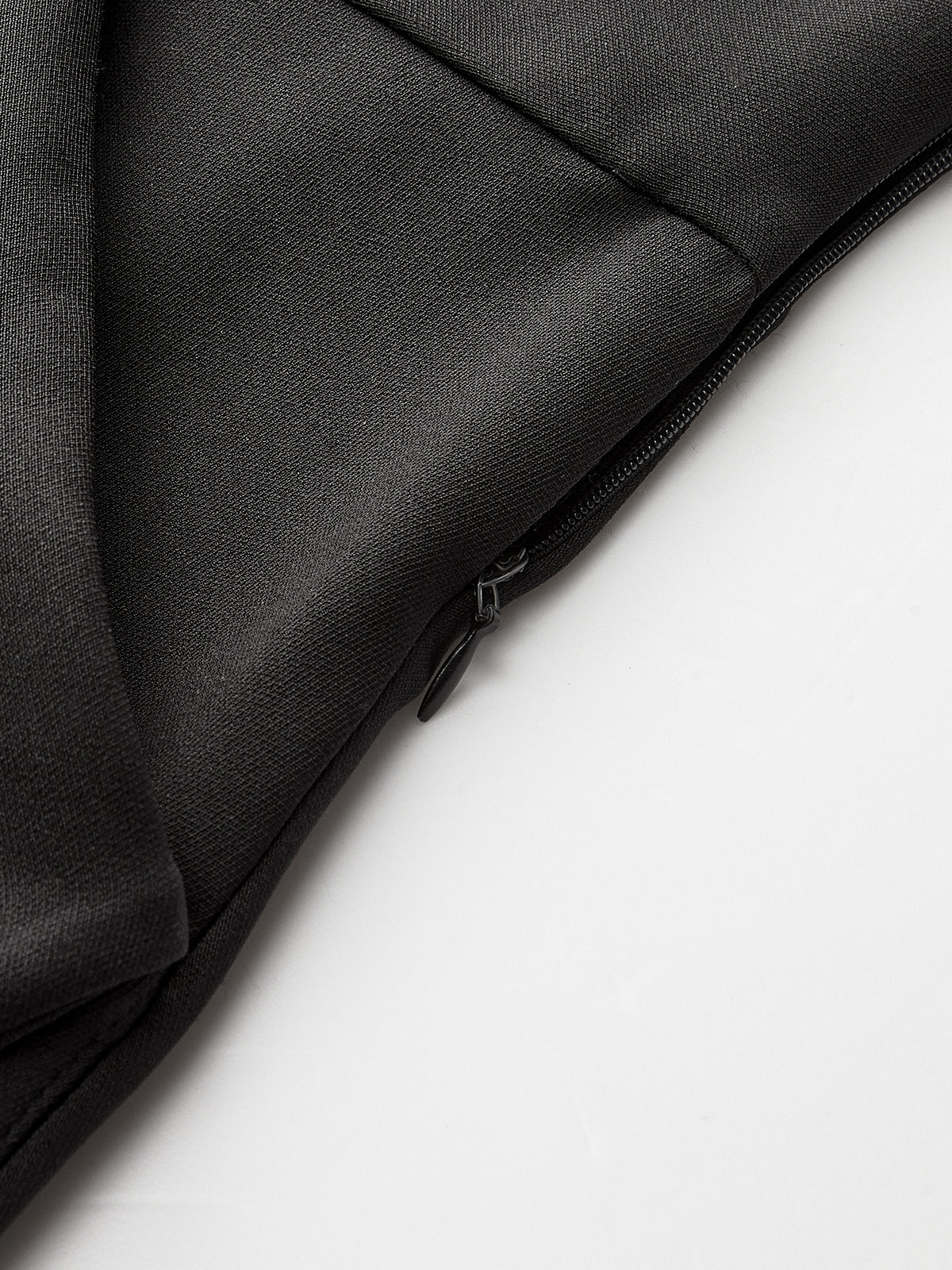 Cut-Out Contrast Collared Maxi Dress - Image 3