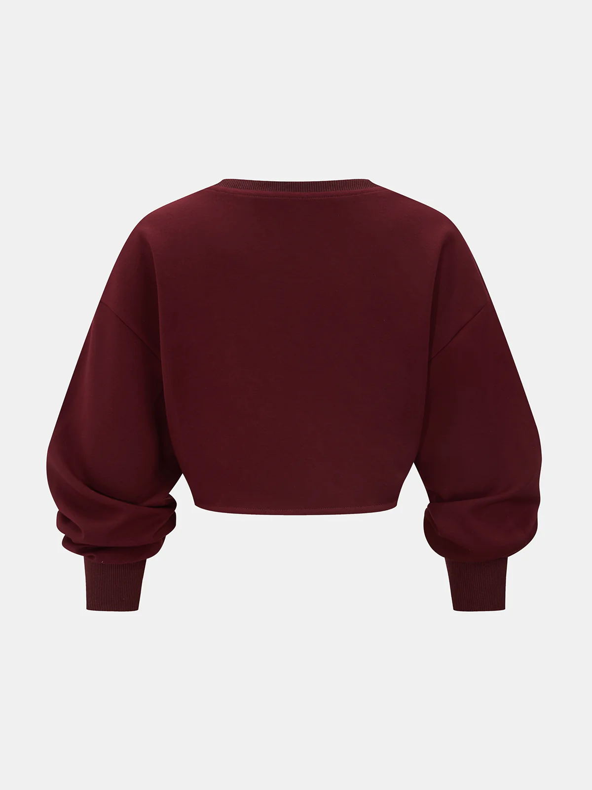 Cut-Out Cropped Sweatshirt & Bodycon Dress Set - Image 6