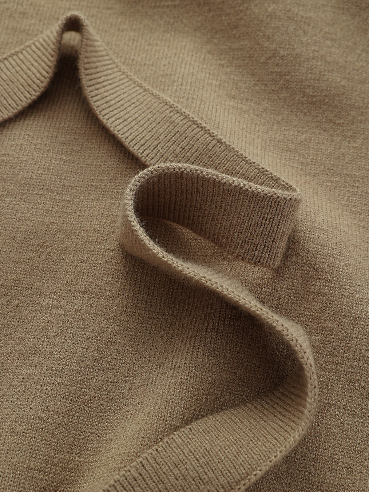 Cut-Out Shoulder Tie-Back Sweater - Image 4