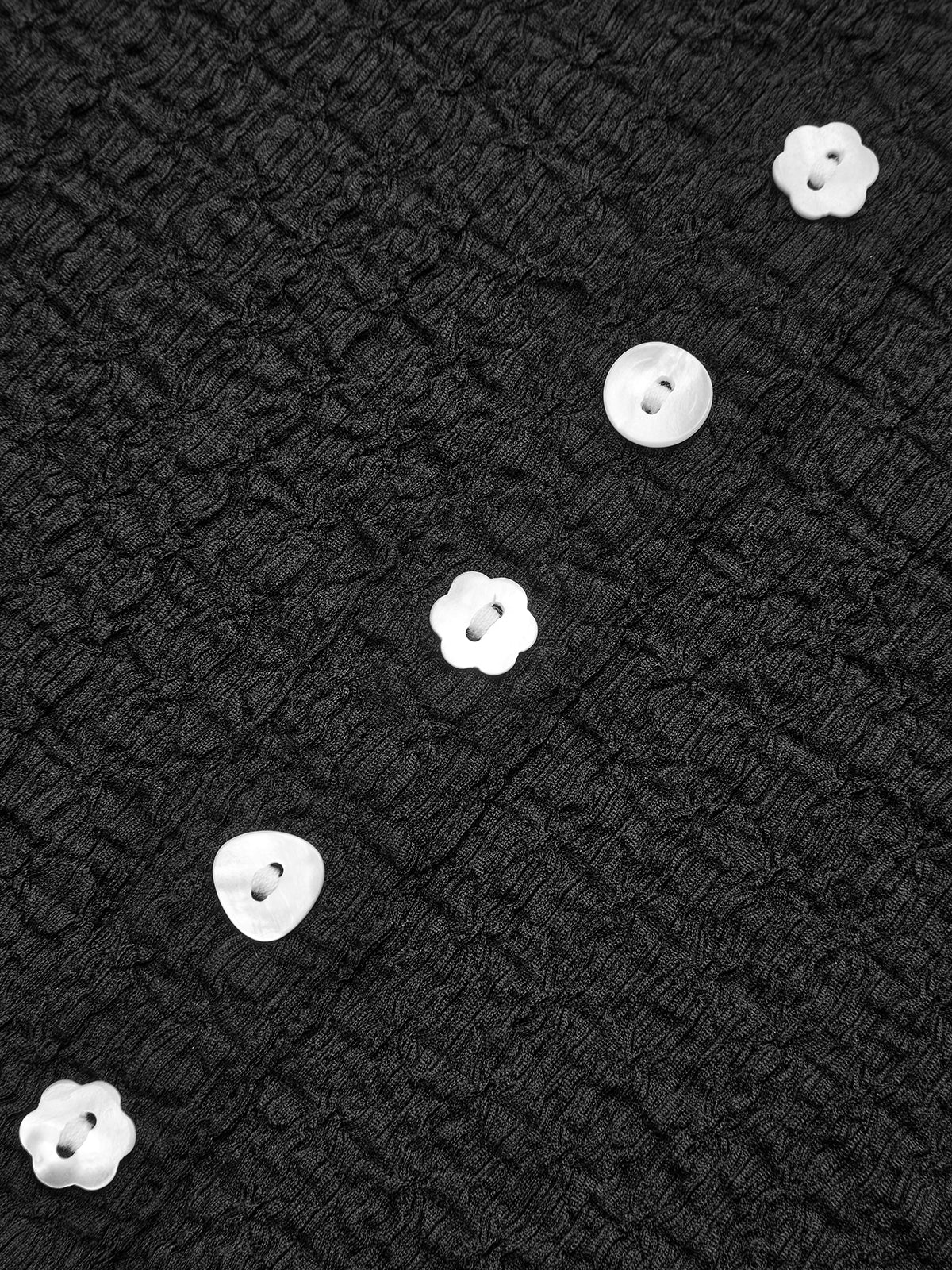 Decor Button Top and Midi Skirt Set - Image 6