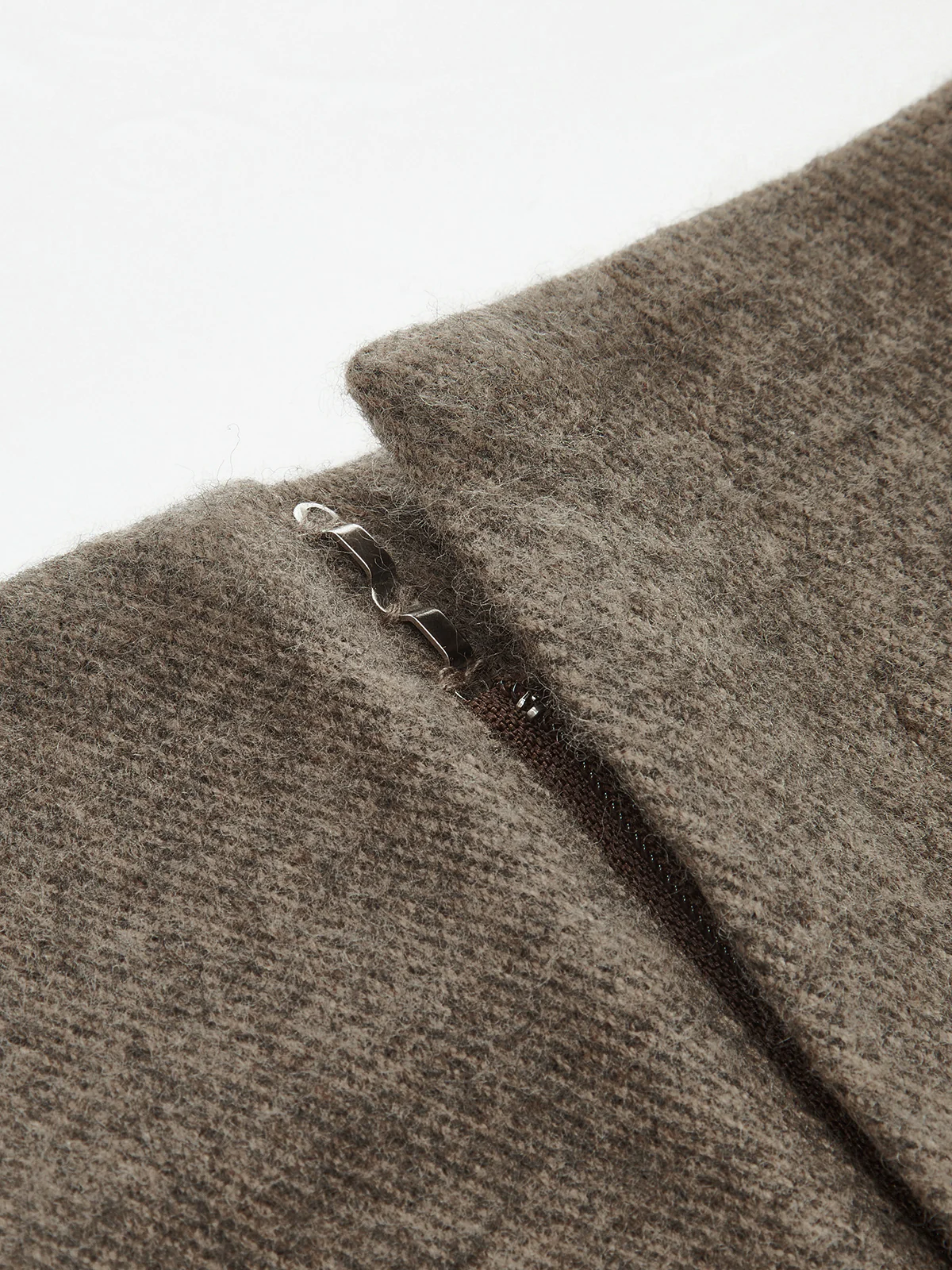 Decorative Pocket Tweed Mini Skirt - Image 4