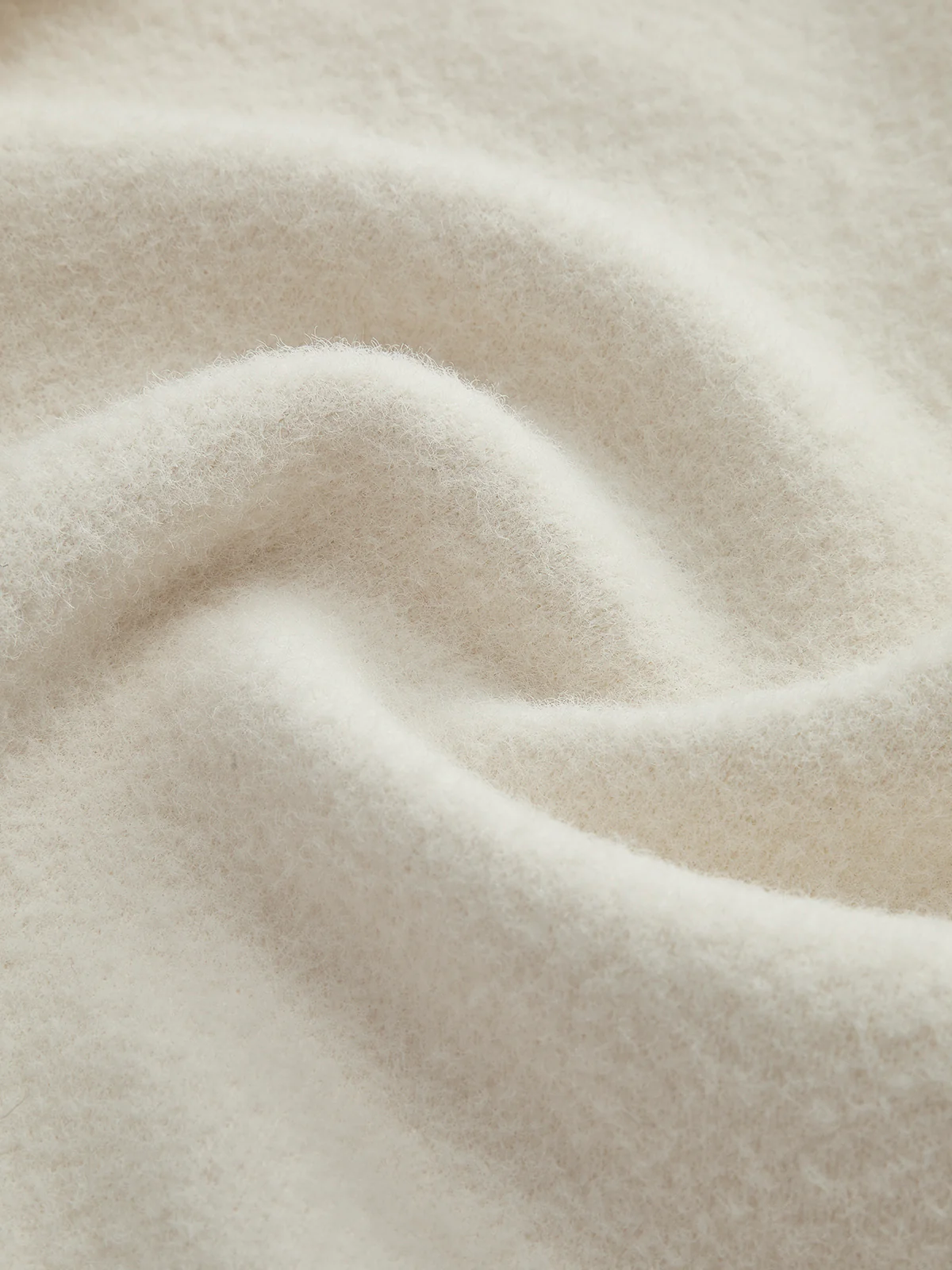 Denim Panel Knit Lapel Outerwear - Image 4