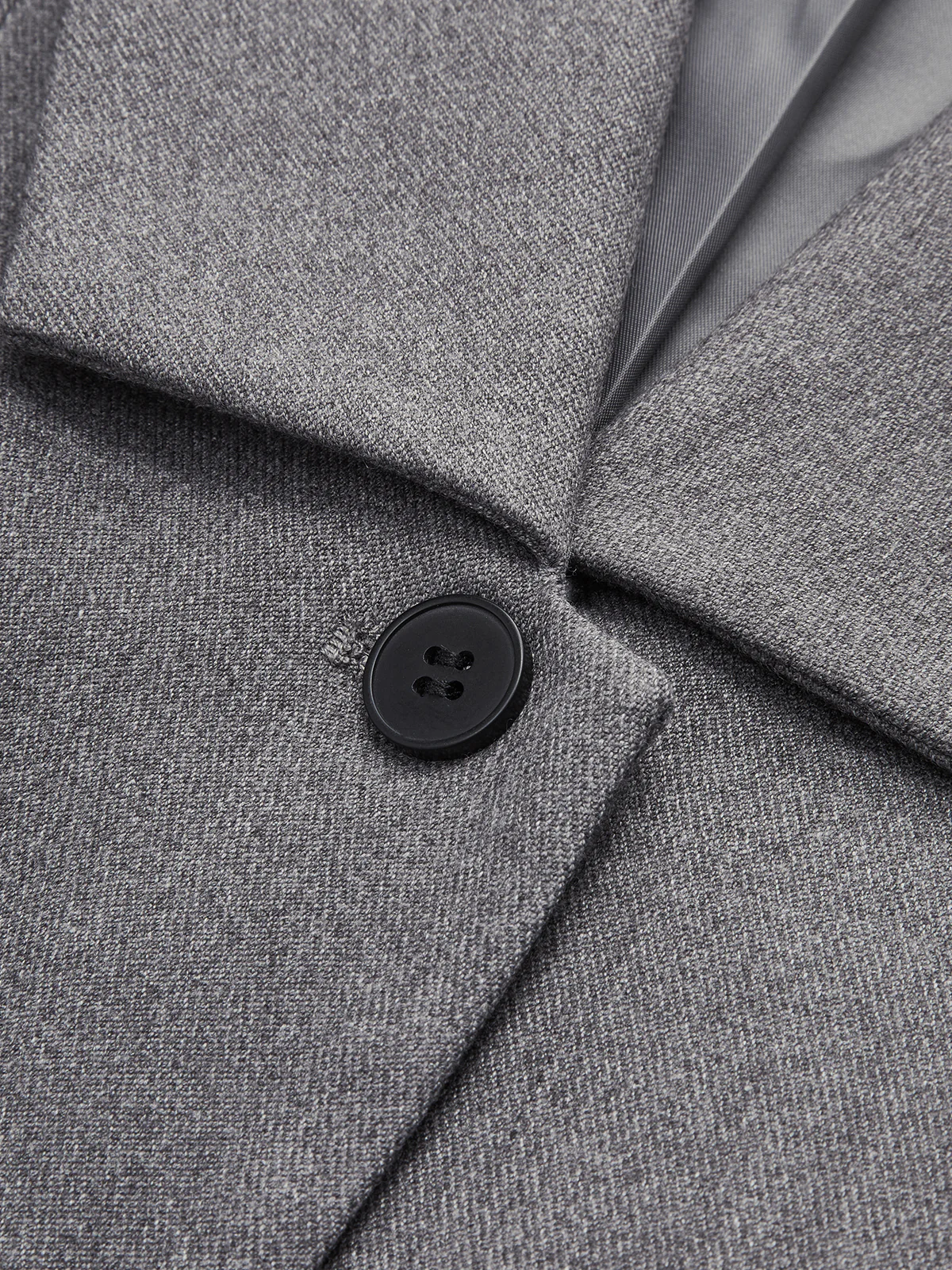 Detachable Waist Belt Lapel Tailored Blazer - Image 4