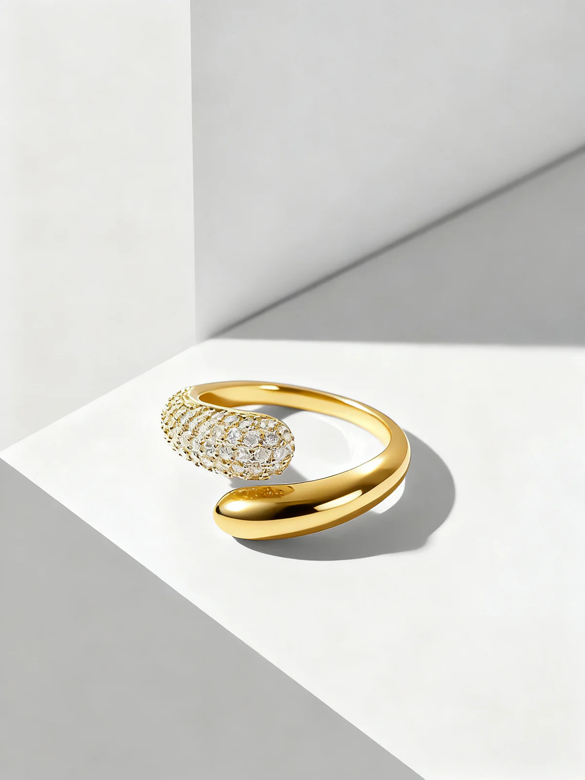 Double-Headed Snake Shaped Ring - Image 3