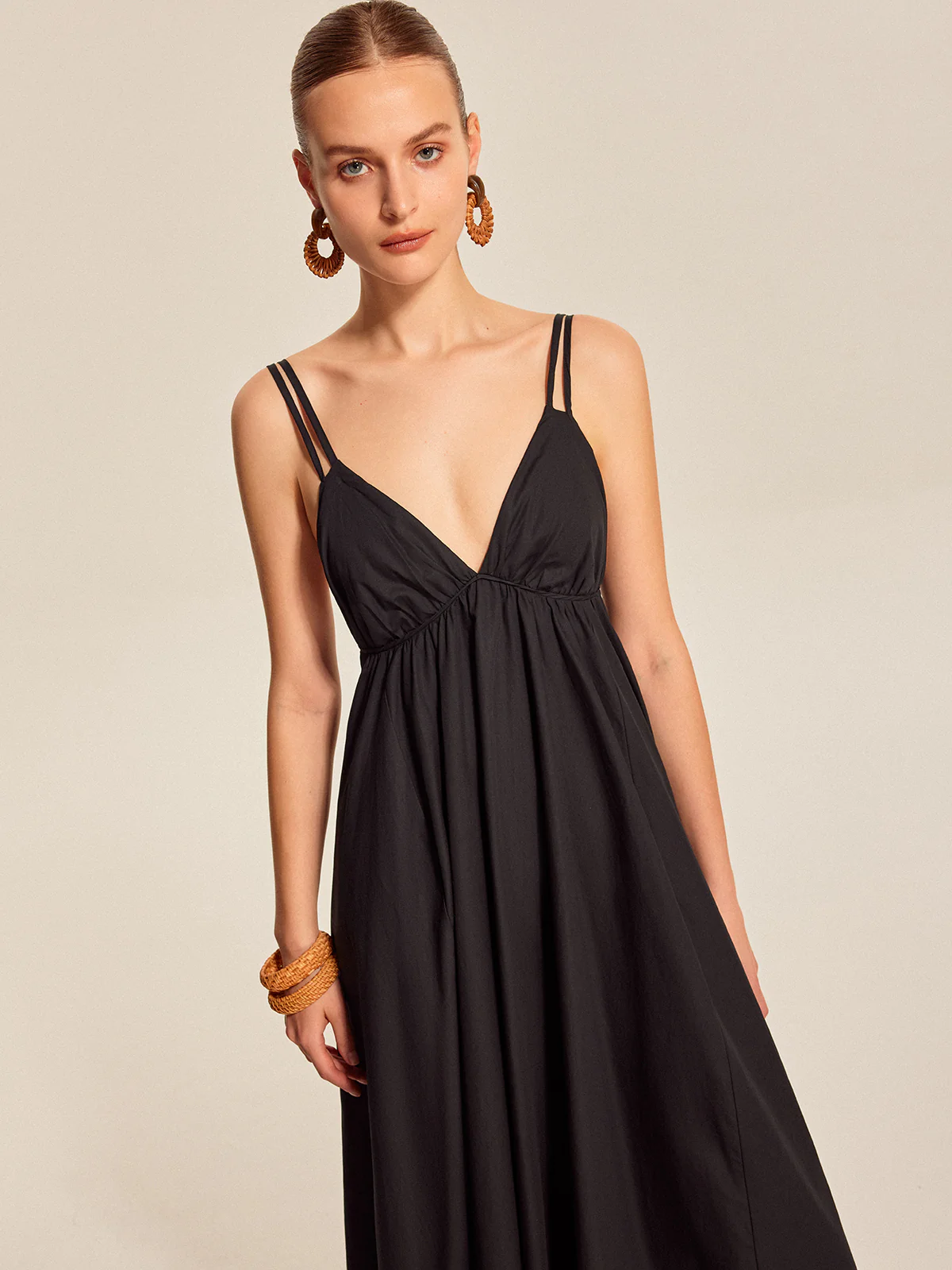 Double Strap V-Neck Cami Dress - Image 5