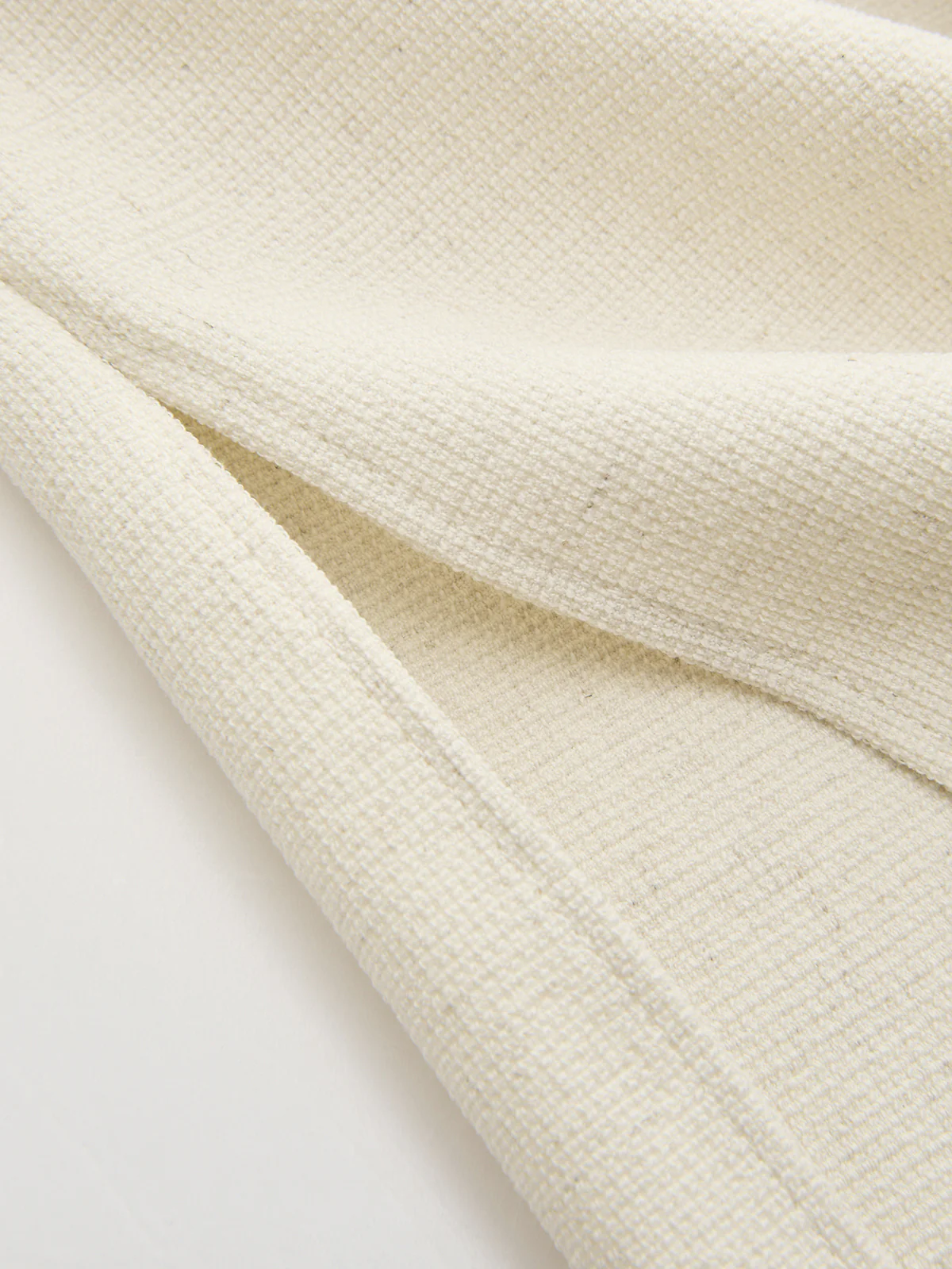 Dramatic Sleeve Linen-Blend Cropped Top - Image 4