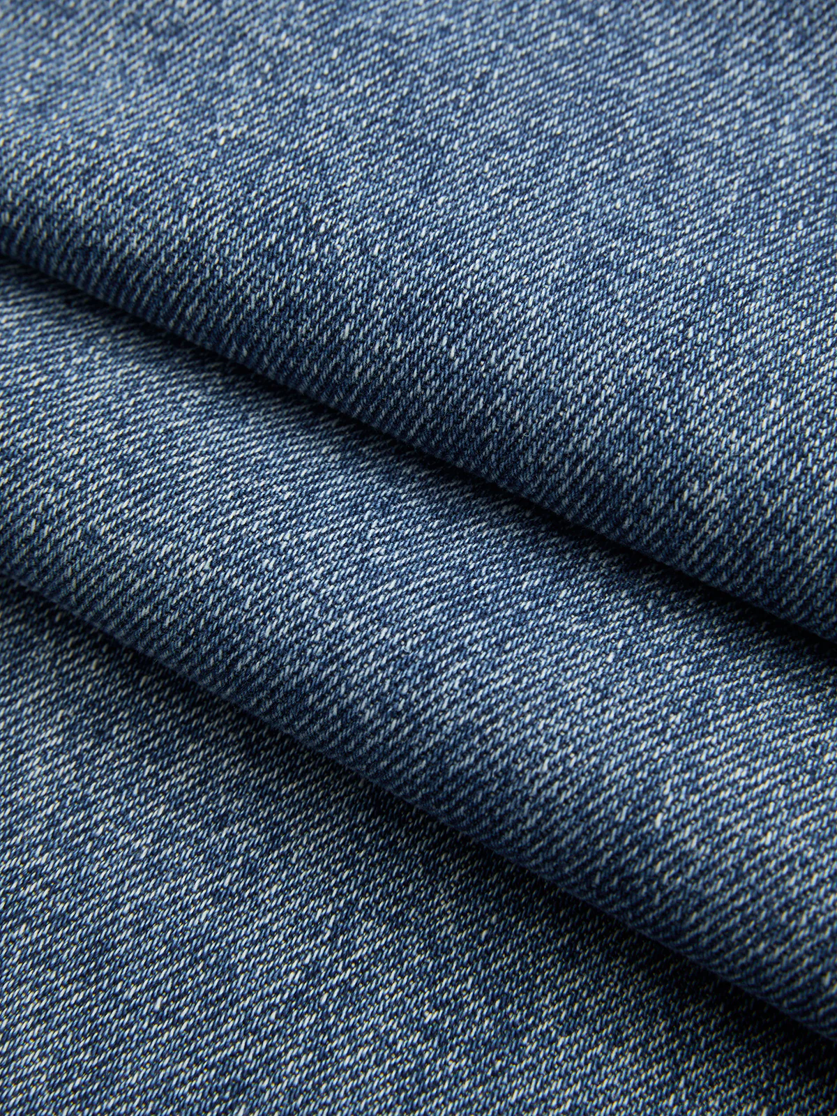 Drawstring Straight-Leg Denim Pants - Image 3