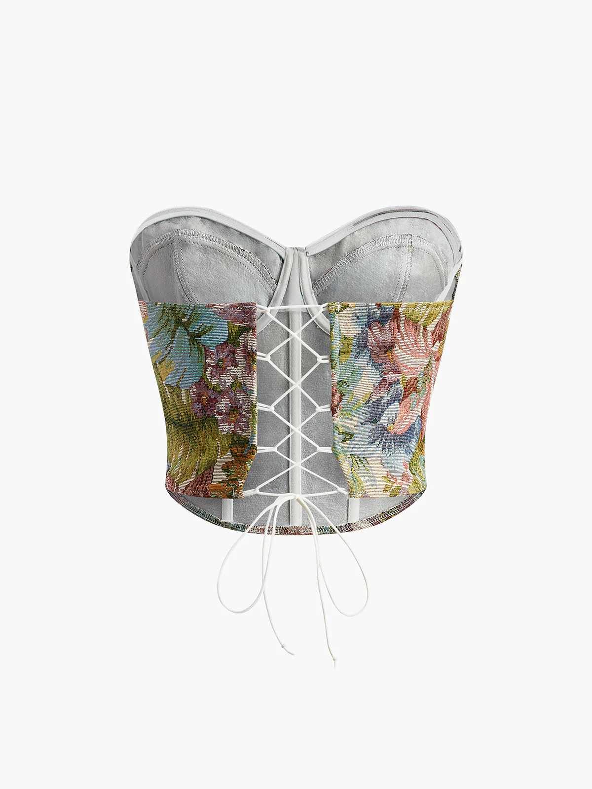 Drawstring Wrap Corset - Image 3