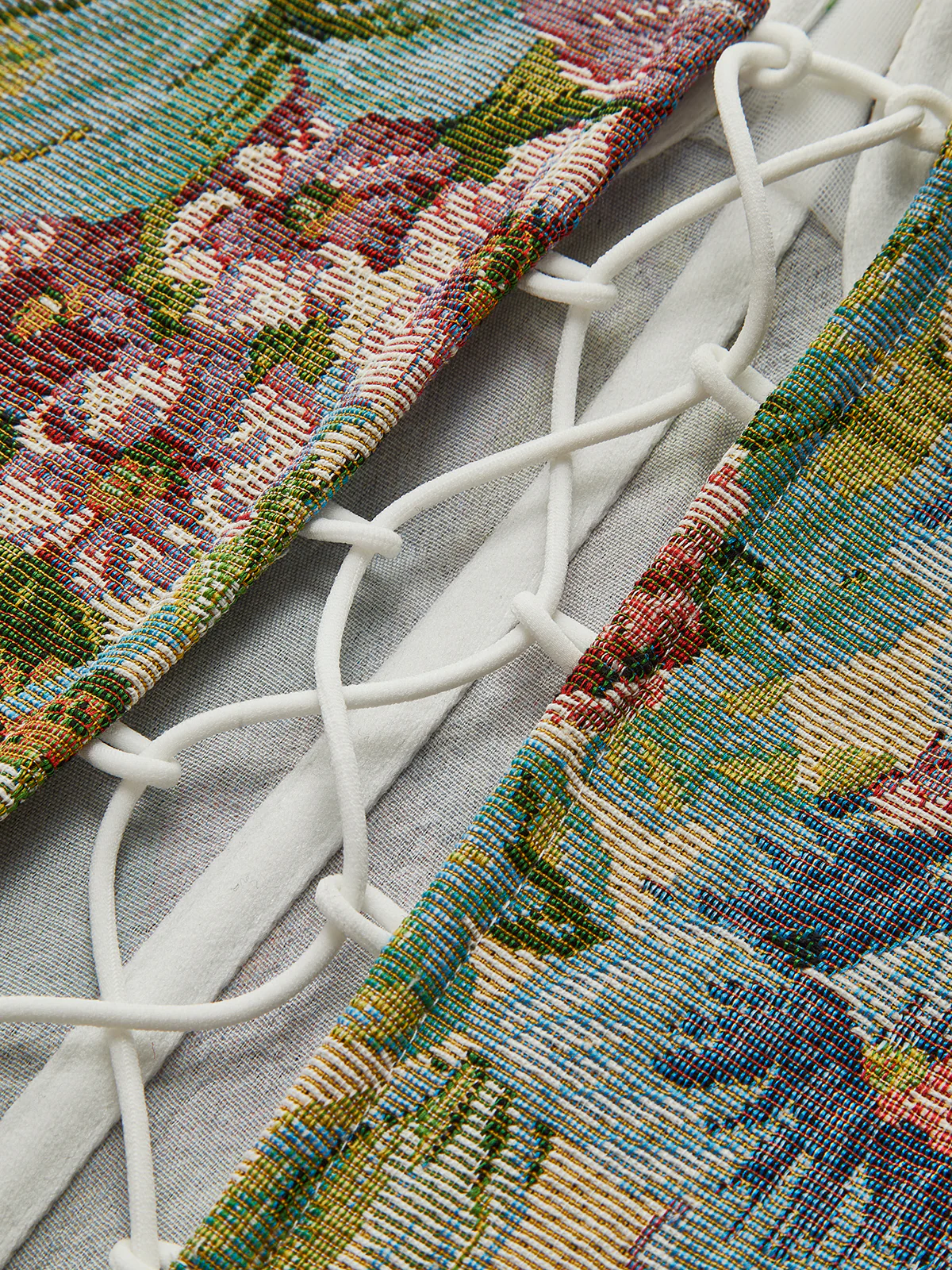 Drawstring Wrap Corset - Image 4