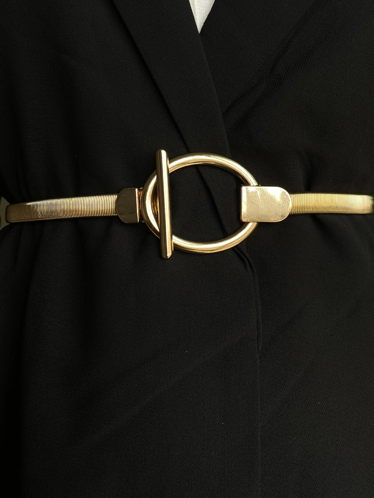 Elastic Lariat Slim Belt - Image 3