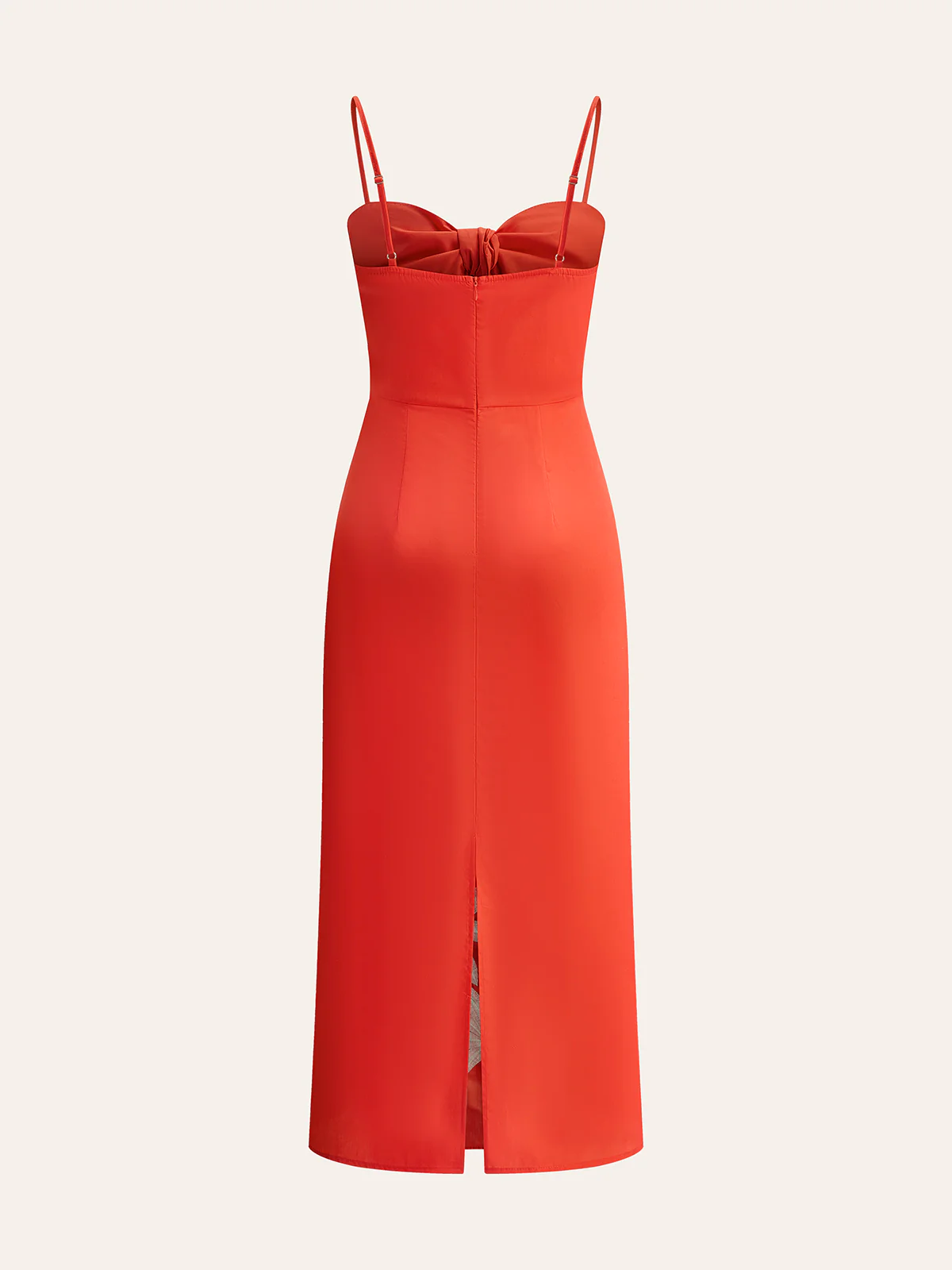 Embroidered Bow-Detail Cami Dress - Image 2