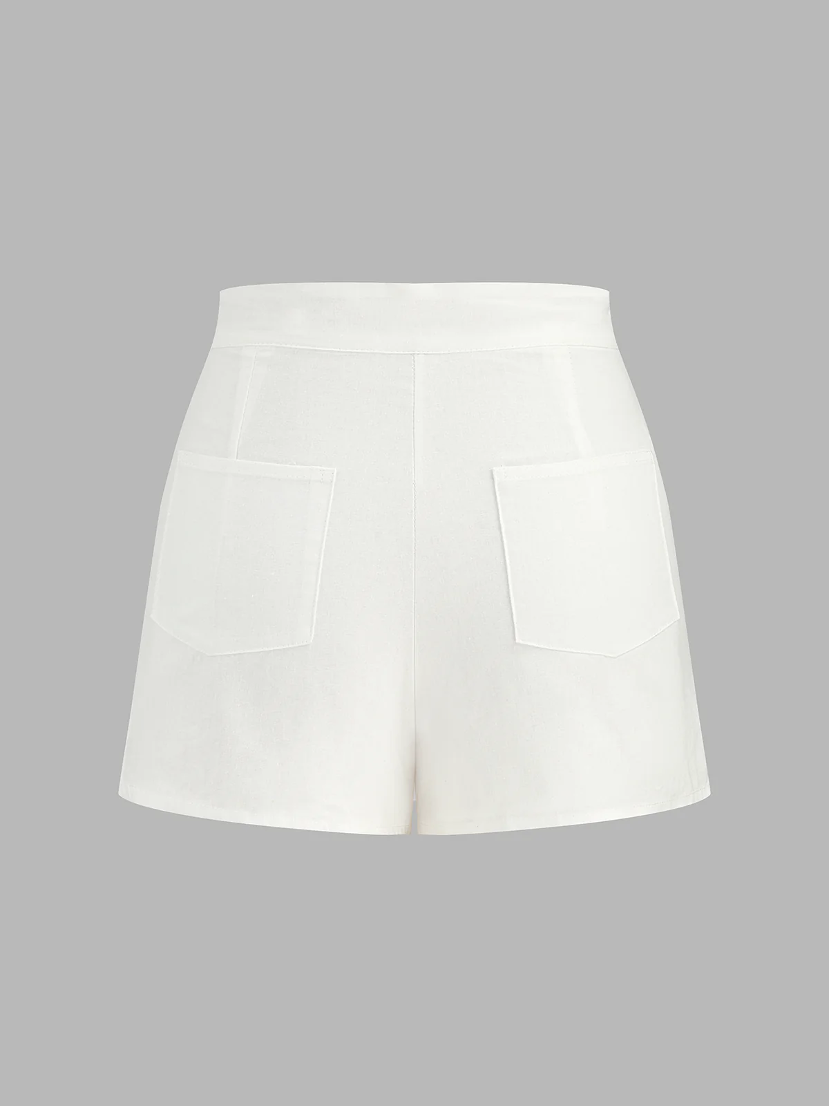 Embroidered Cotton Blend Vest & Shorts Set - Image 5