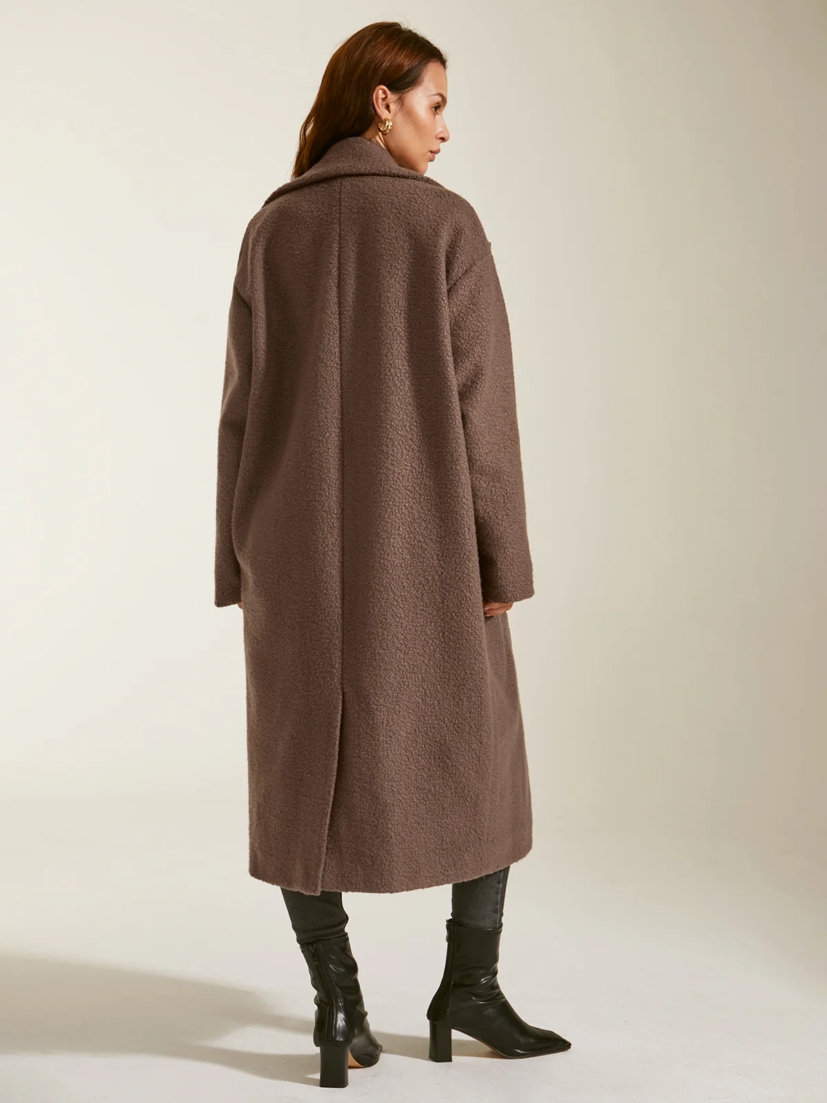 Oversized Essential Long Coat - Image 6