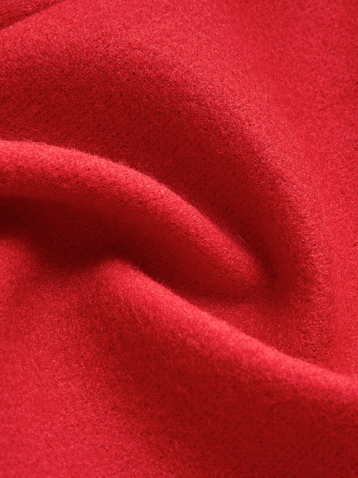 Essential Tweed Wool Long Coat - Image 2
