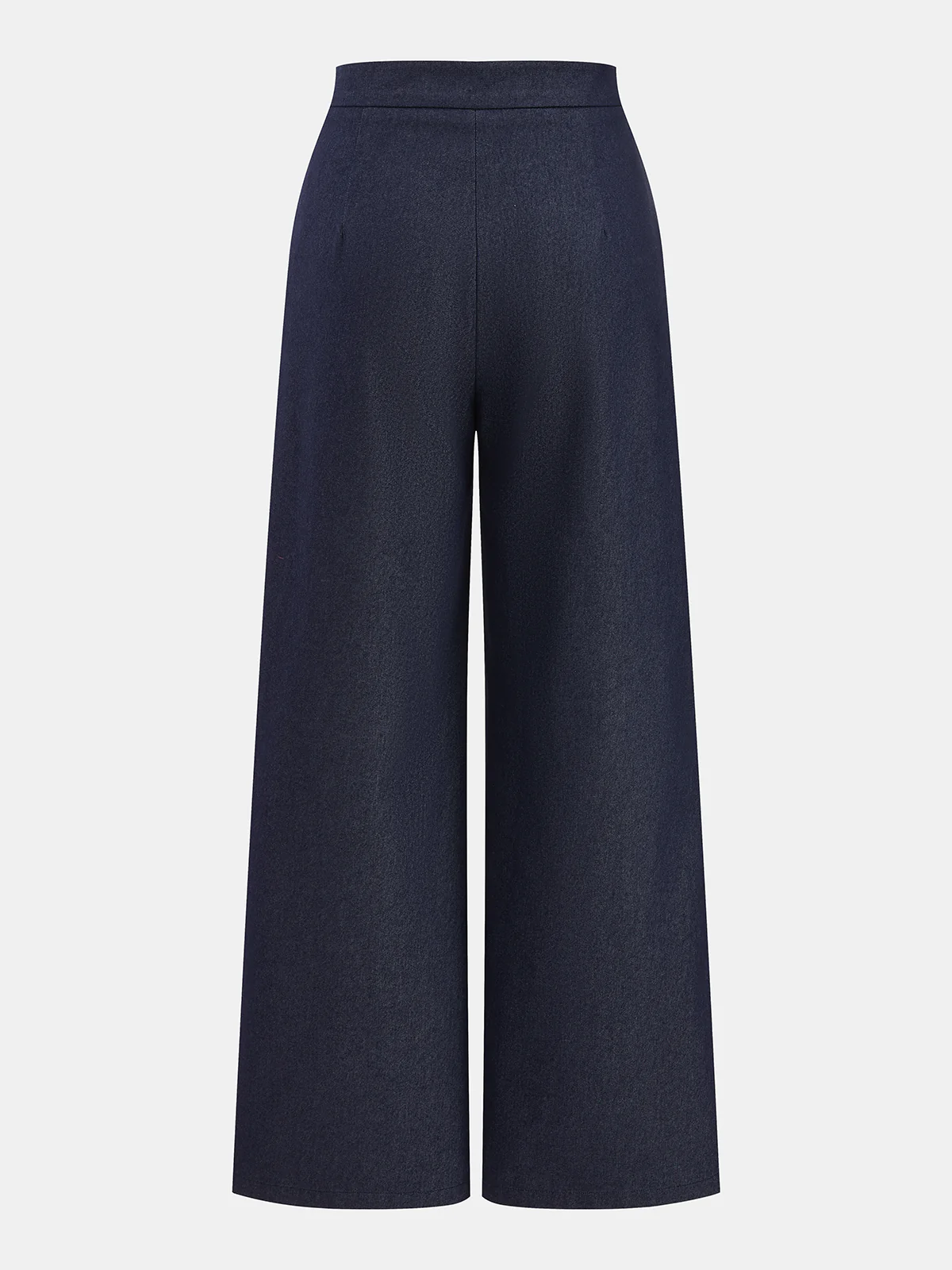 Eyelet Detail Wide Leg Pants - Image 2