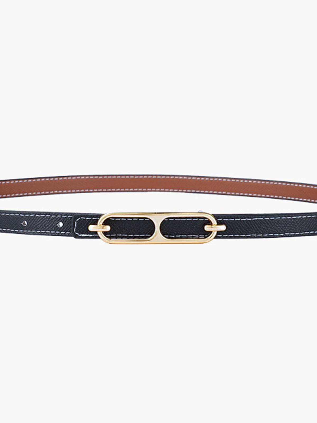 Fashion Gold Alloy Buckle Belt - Image 3
