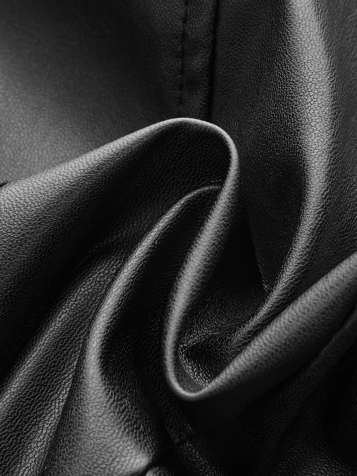 Faux Leather Belted Vest - Image 3
