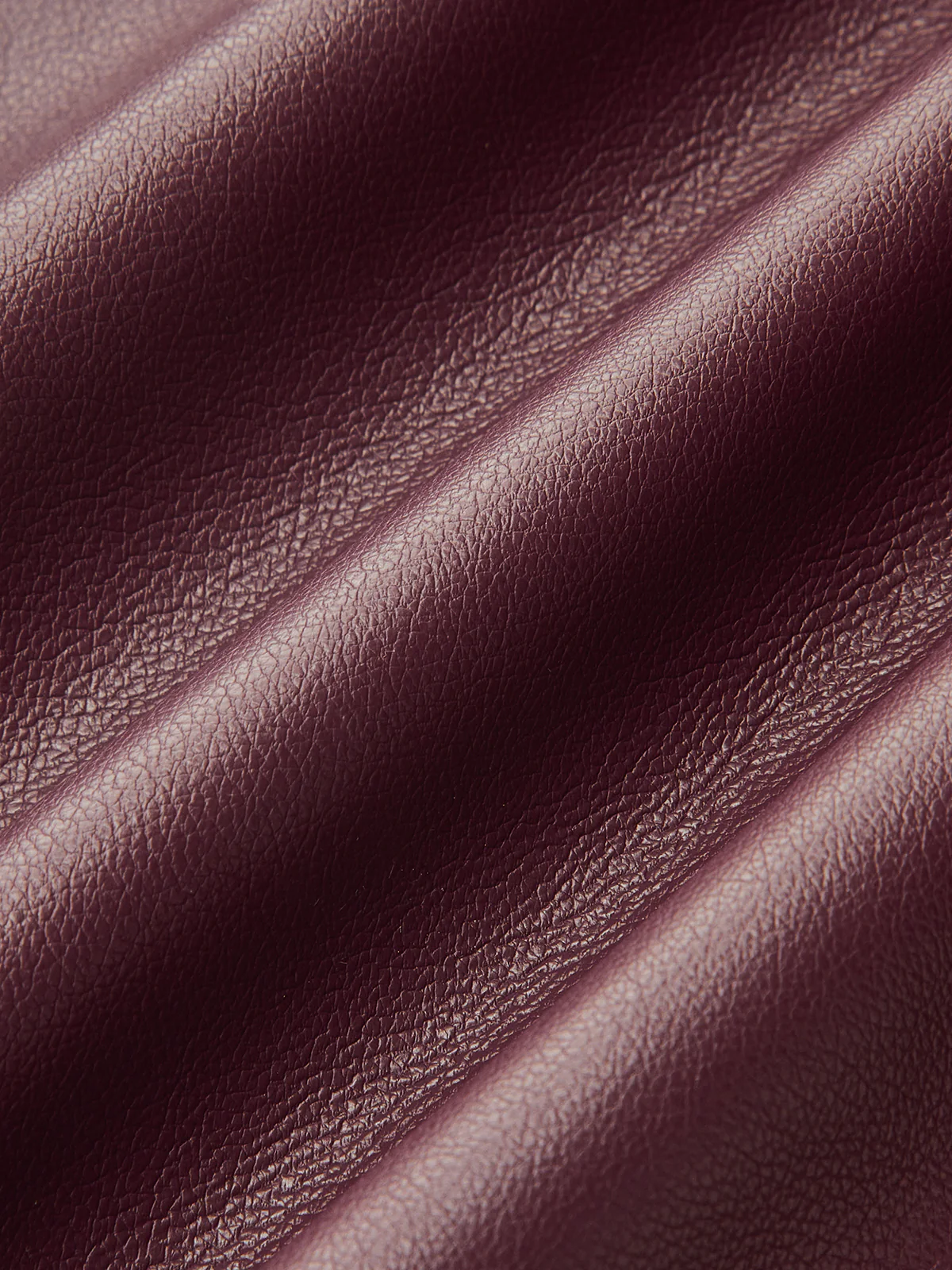 Faux Leather & Shirt Panel Asymmetric Dress - Image 3