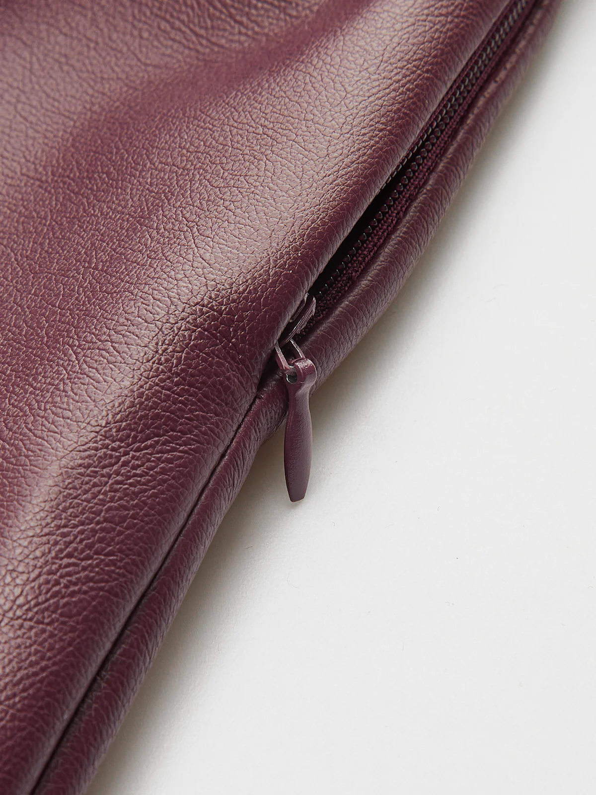 Faux Leather & Shirt Panel Asymmetric Dress - Image 4