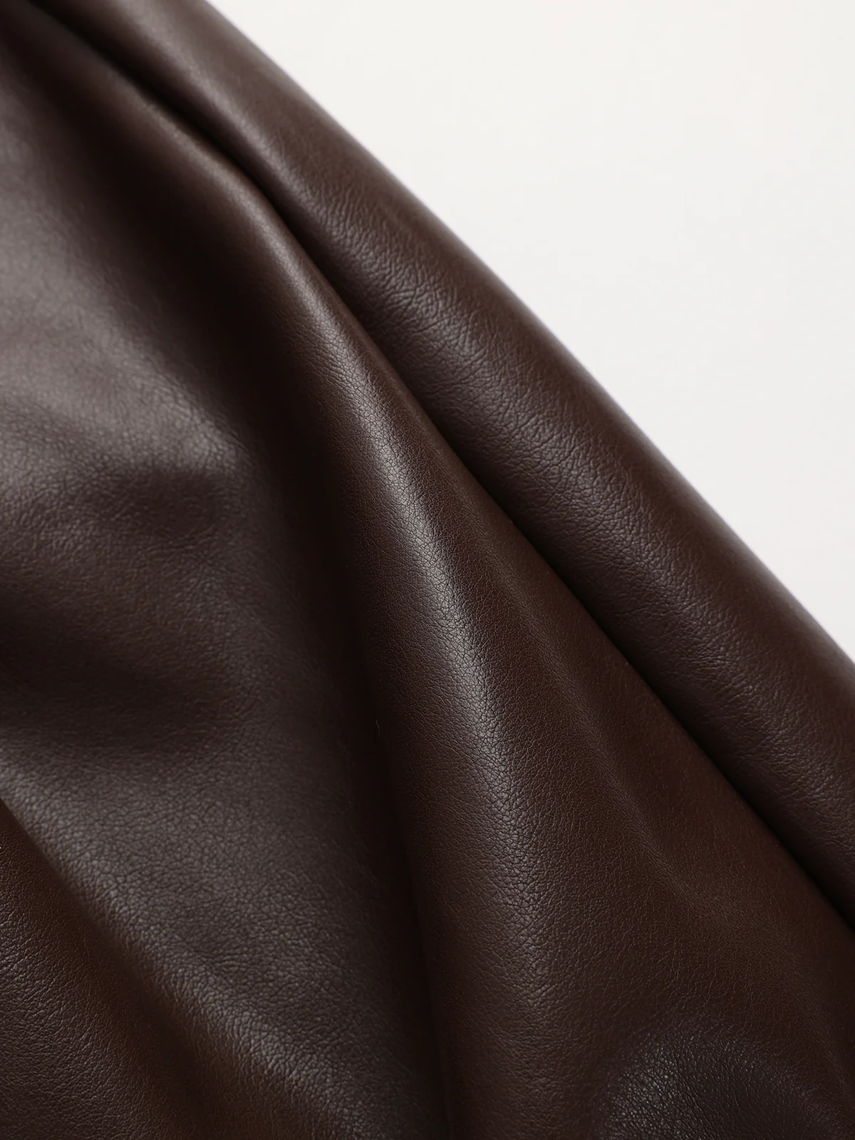 Faux Leather Sweetheart Neckline Slip Midi Dress - Image 7