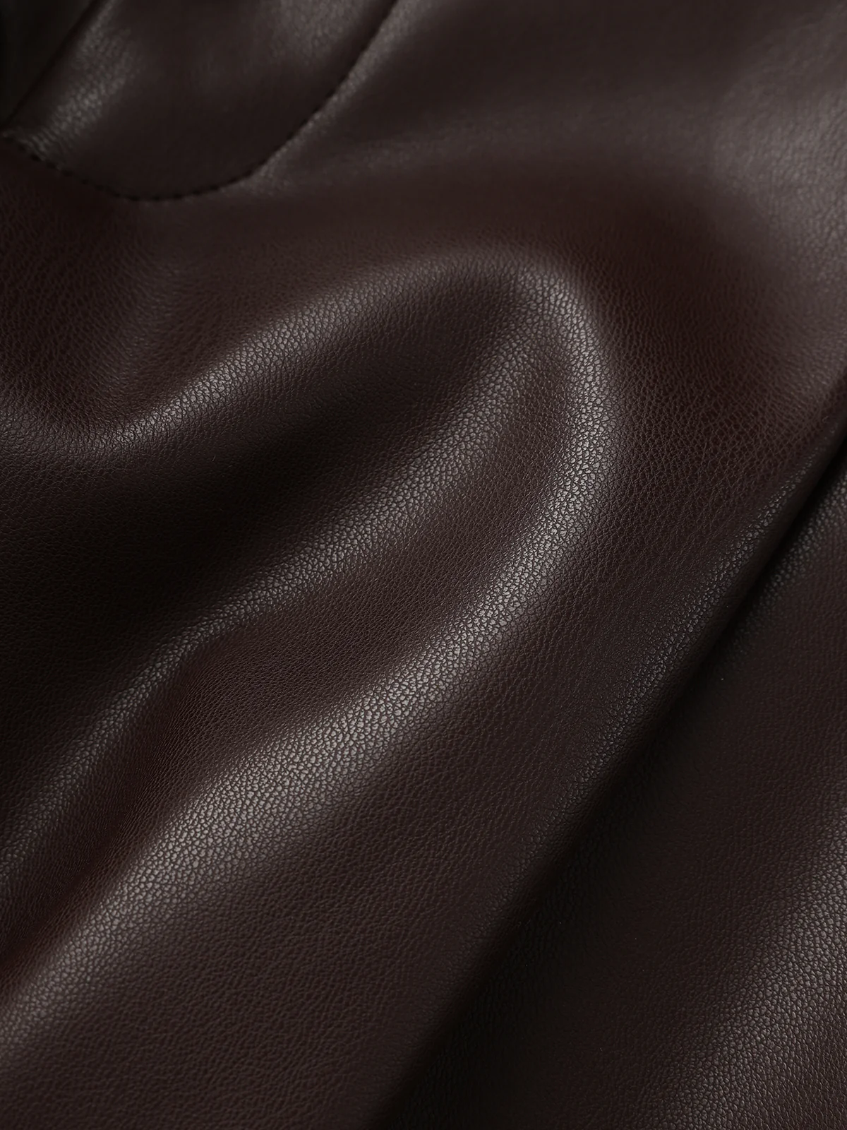 Faux Leather Wide-Leg Pants - Image 3