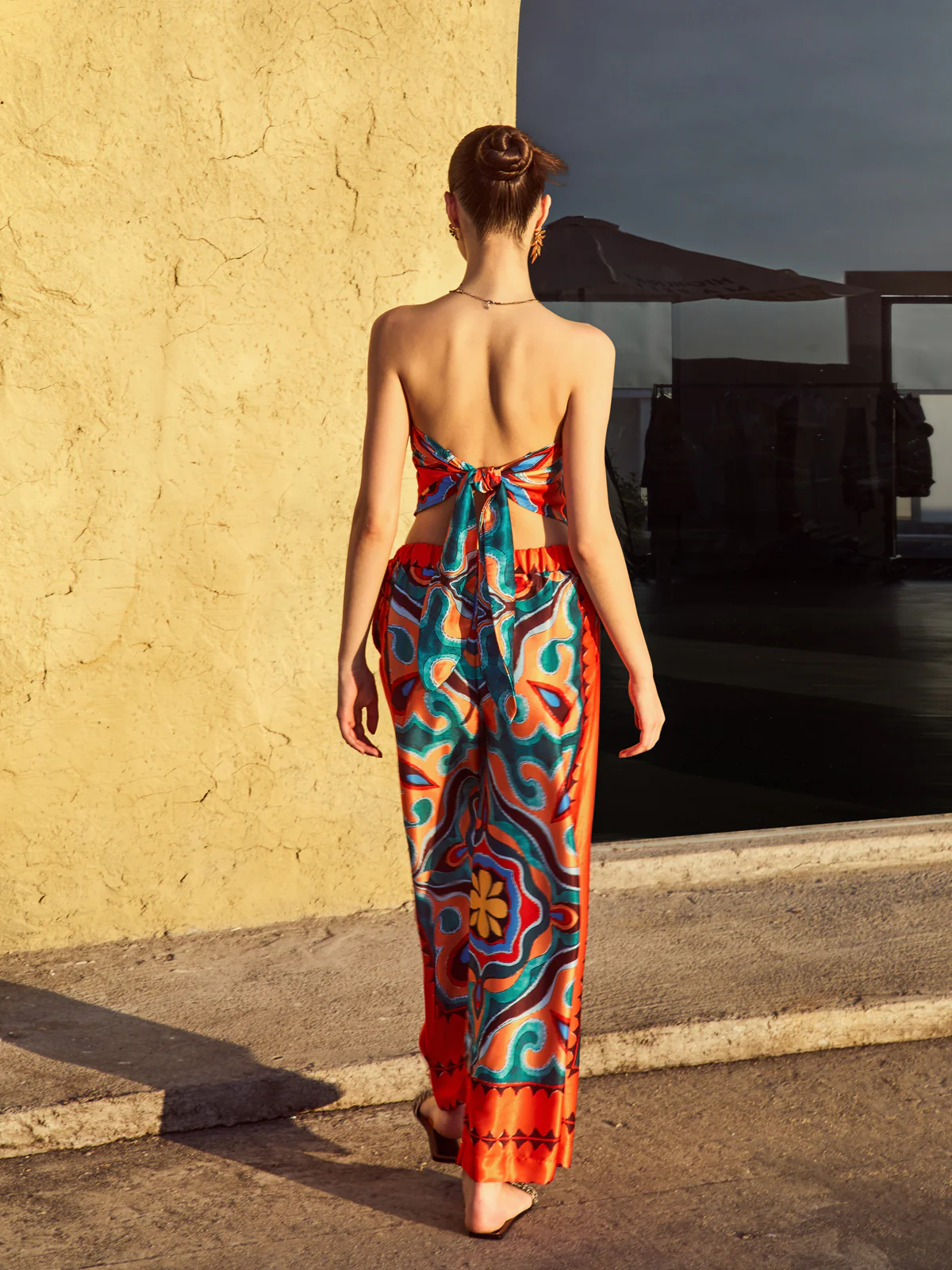 Flaming Passions Wide Leg Pants - Image 3