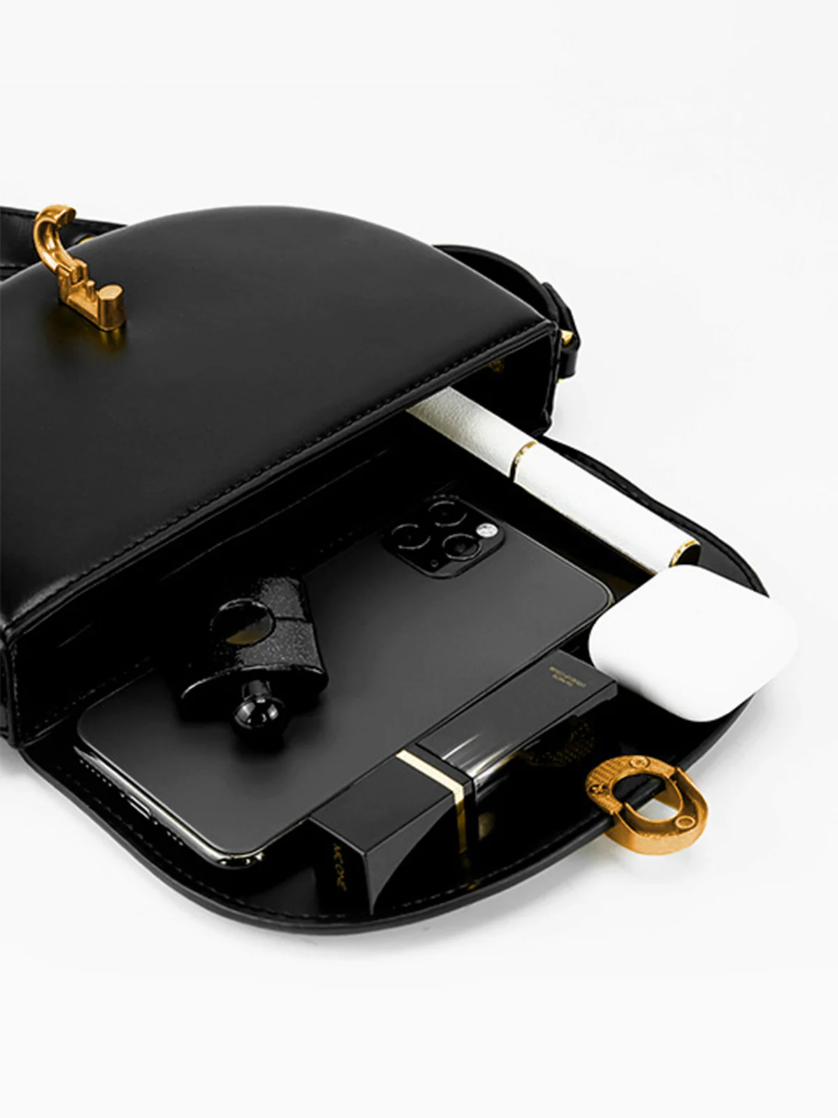 Flap Magnet Closure Shoulder Bag - Image 5