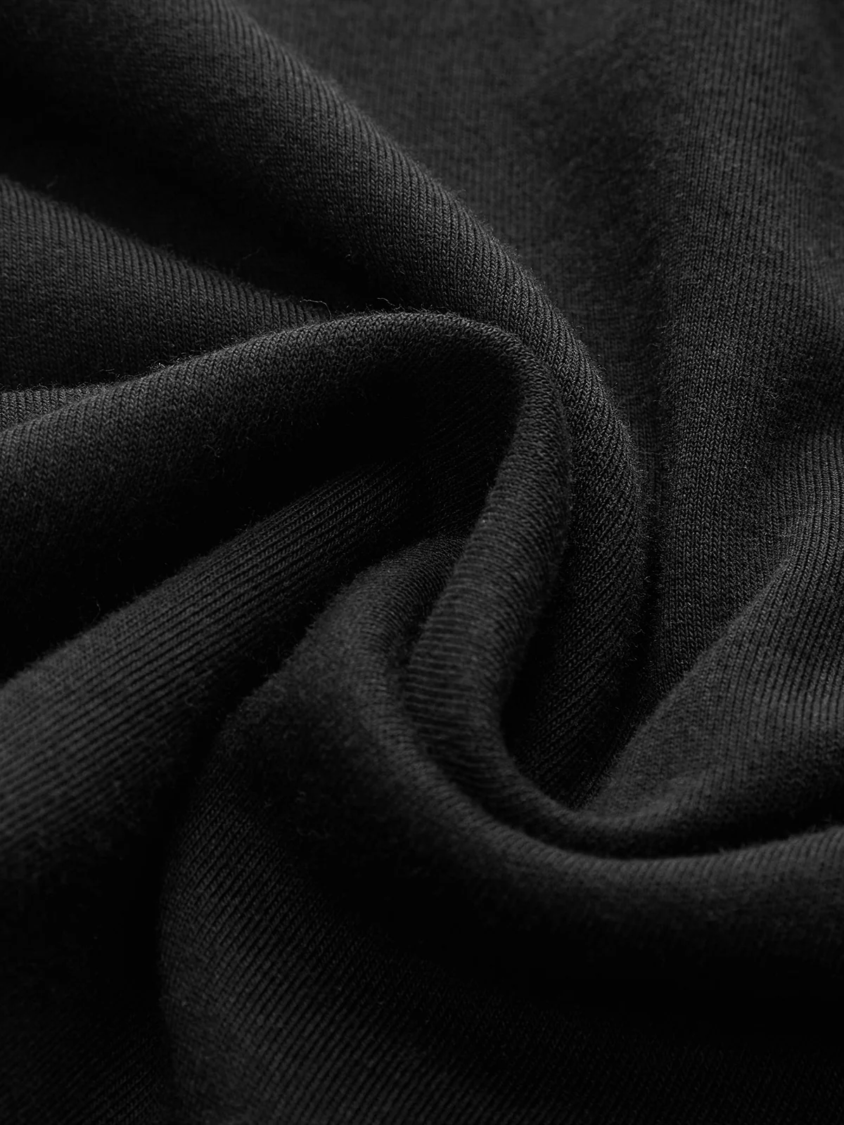 Flared Sleeve Polo Neck Fitted Top - Image 3